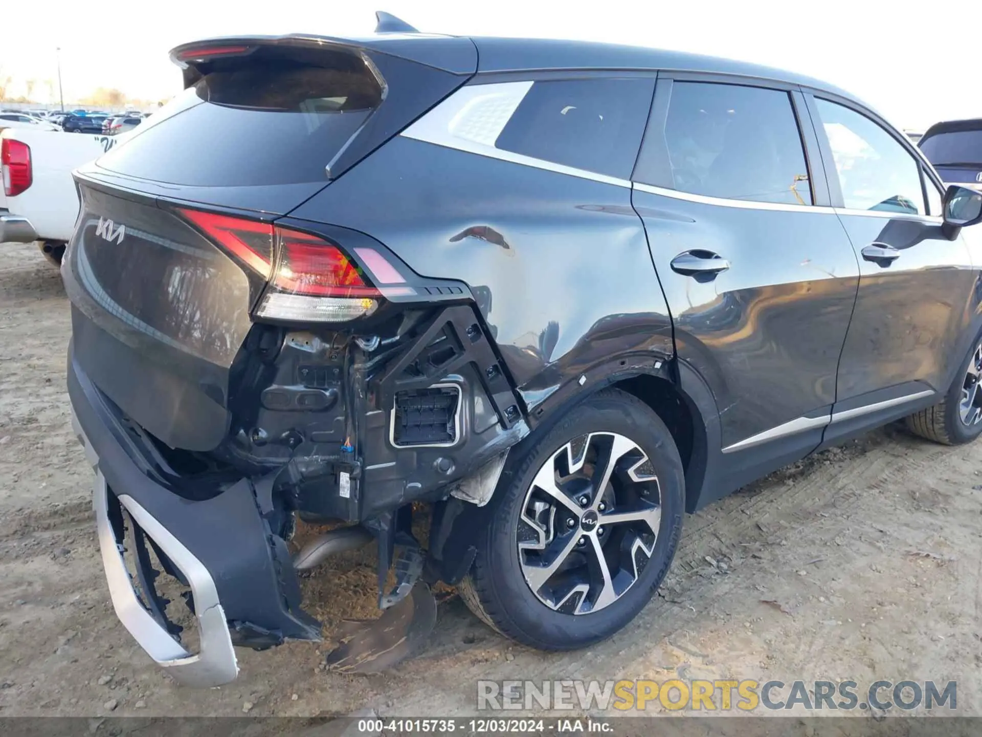 6 fotografías del automóvil dañado 5XYK33AF4PG075597 KIA SPORTAGE 2023