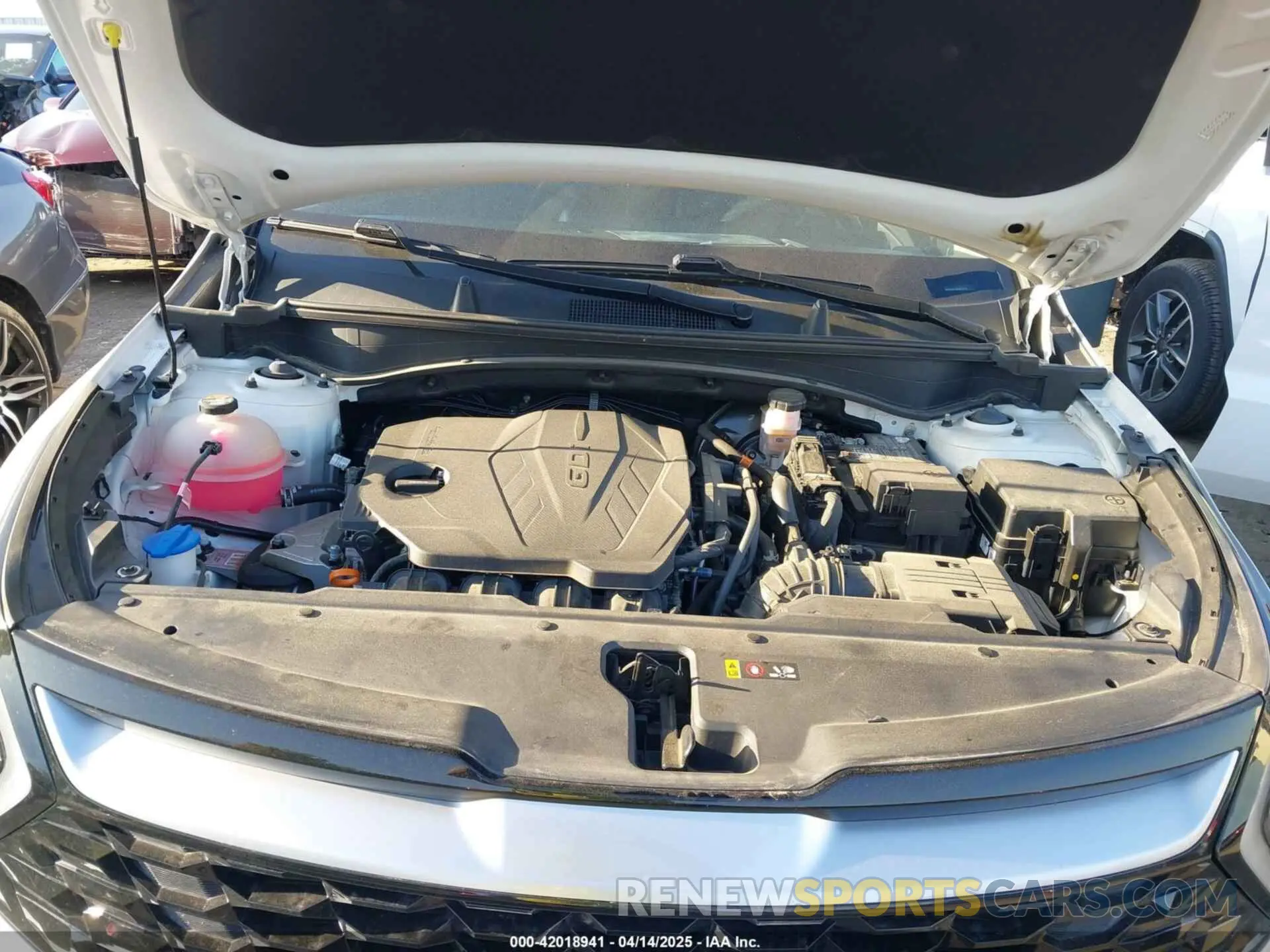 10 fotografías del automóvil dañado 5XYK33AF5PG065113 KIA SPORTAGE 2023