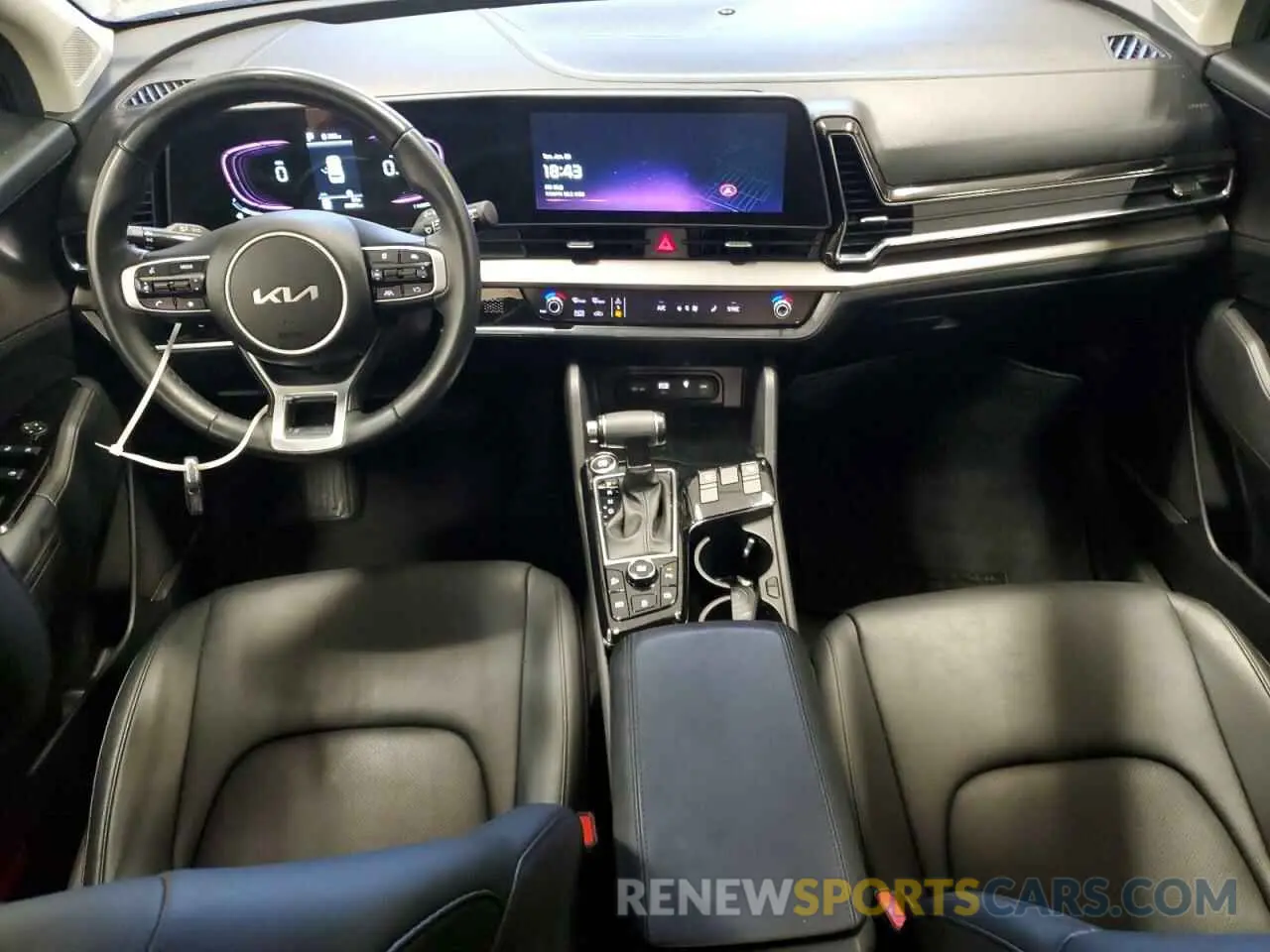 8 fotografías del automóvil dañado 5XYK33AF5PG103990 KIA SPORTAGE 2023