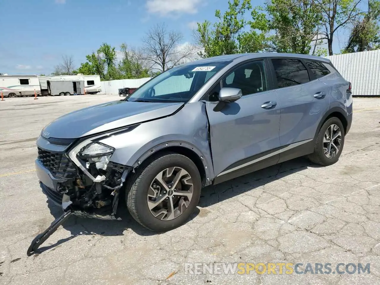 1 fotografías del automóvil dañado 5XYK33AF5PG123074 KIA SPORTAGE 2023