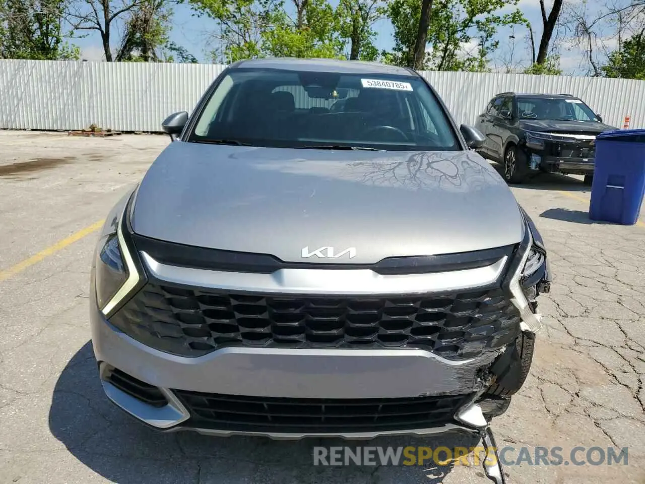 5 fotografías del automóvil dañado 5XYK33AF5PG123074 KIA SPORTAGE 2023