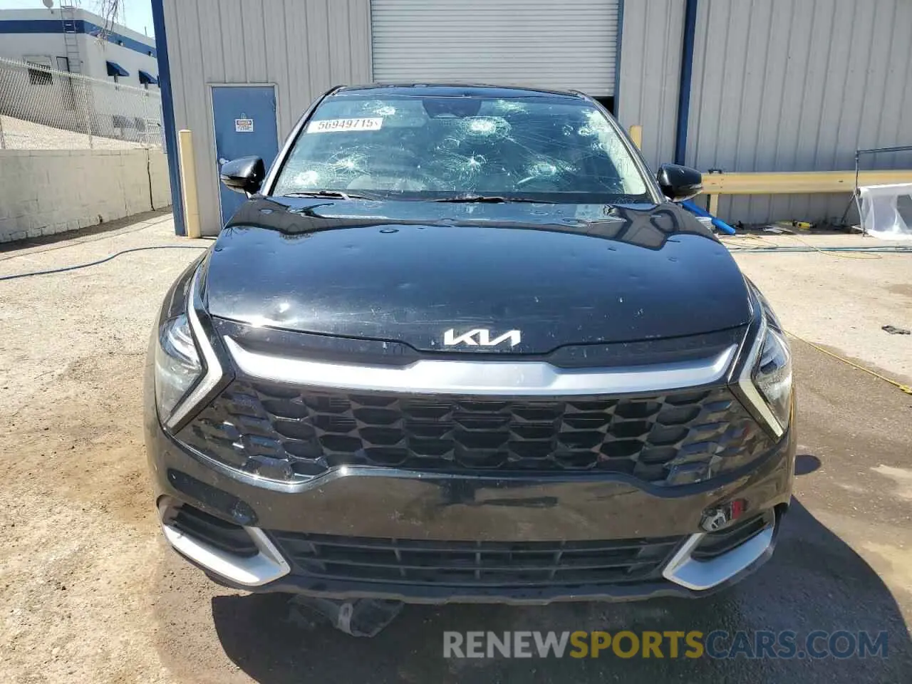 5 fotografías del automóvil dañado 5XYK33AF6PG021654 KIA SPORTAGE 2023