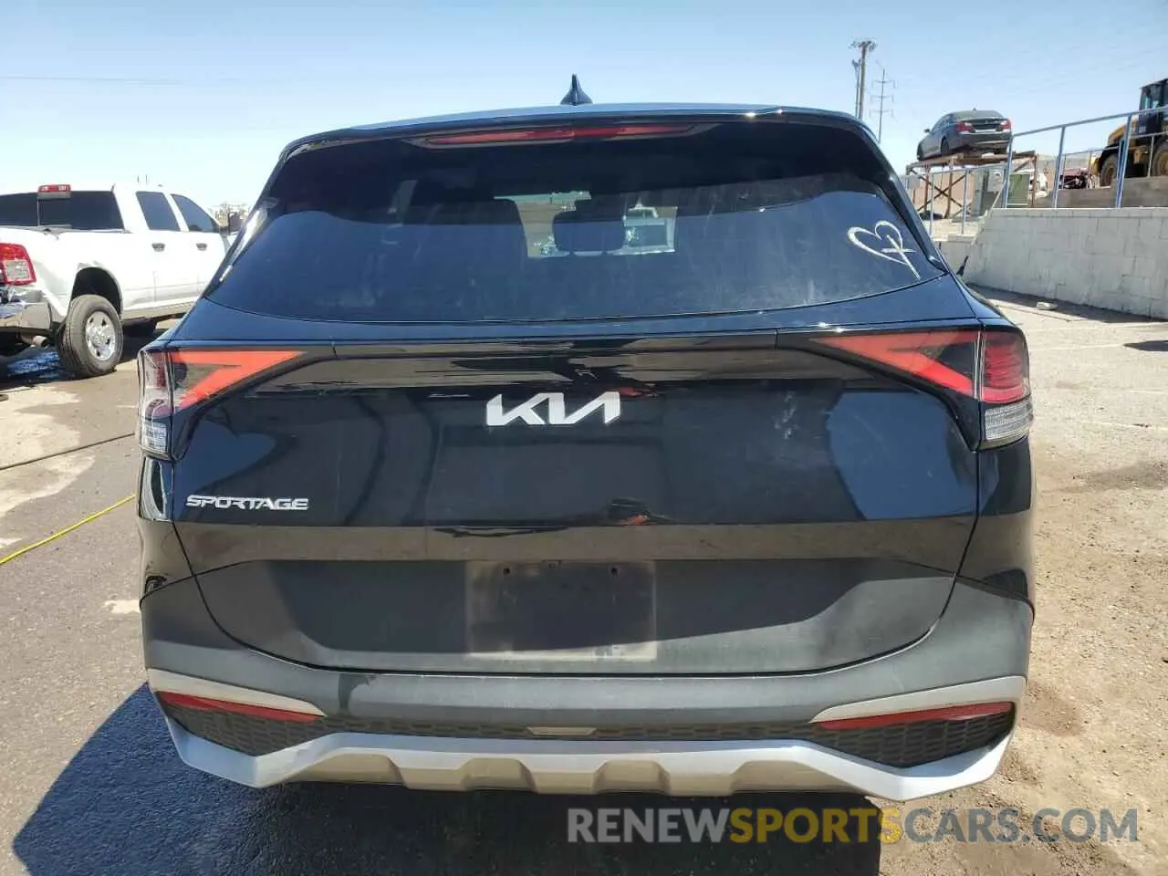 6 fotografías del automóvil dañado 5XYK33AF6PG021654 KIA SPORTAGE 2023