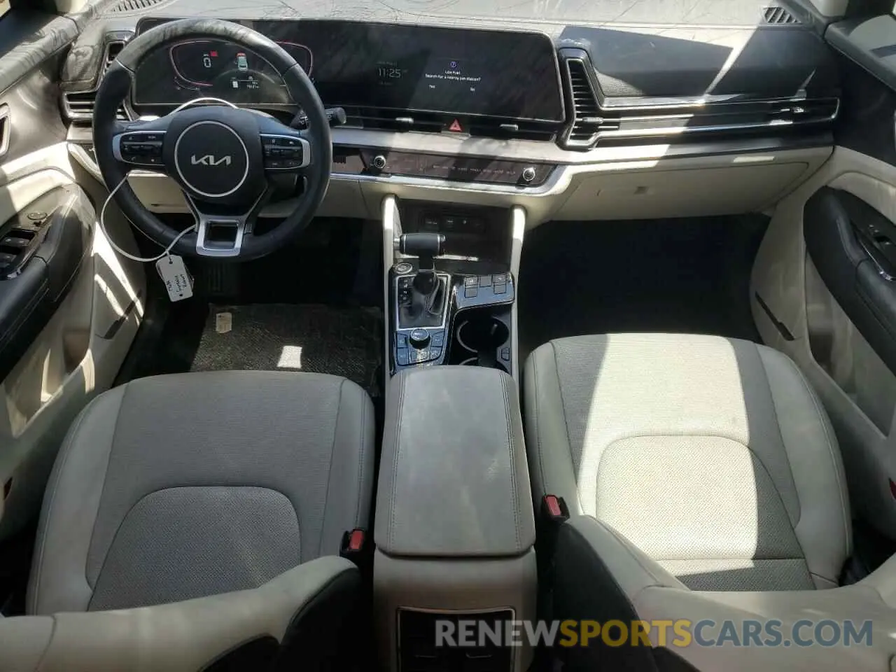 8 fotografías del automóvil dañado 5XYK33AF6PG021654 KIA SPORTAGE 2023