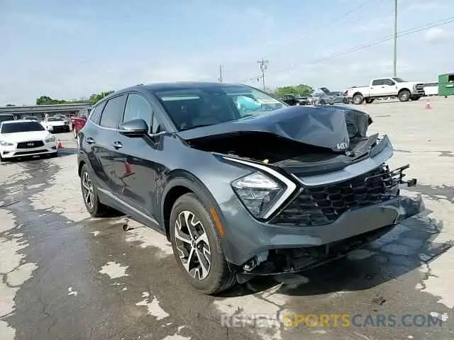 15 fotografías del automóvil dañado 5XYK33AF6PG063581 KIA SPORTAGE 2023