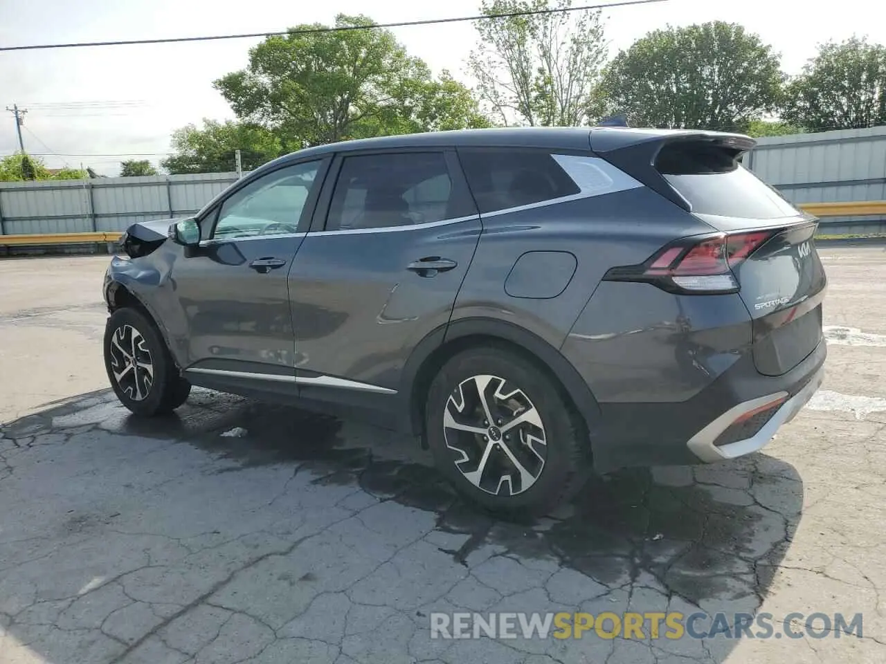 2 fotografías del automóvil dañado 5XYK33AF6PG063581 KIA SPORTAGE 2023