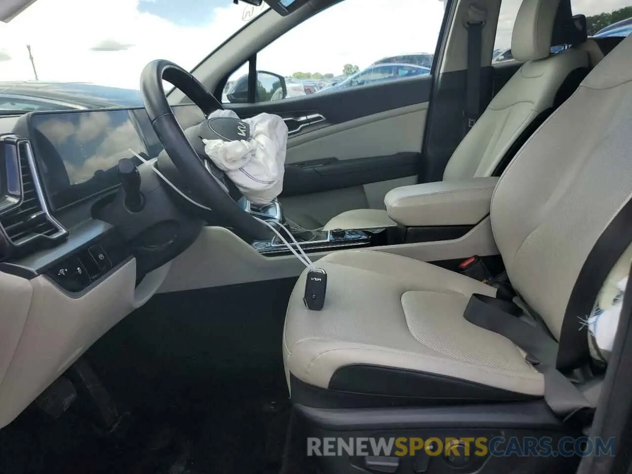 7 fotografías del automóvil dañado 5XYK33AF6PG063581 KIA SPORTAGE 2023