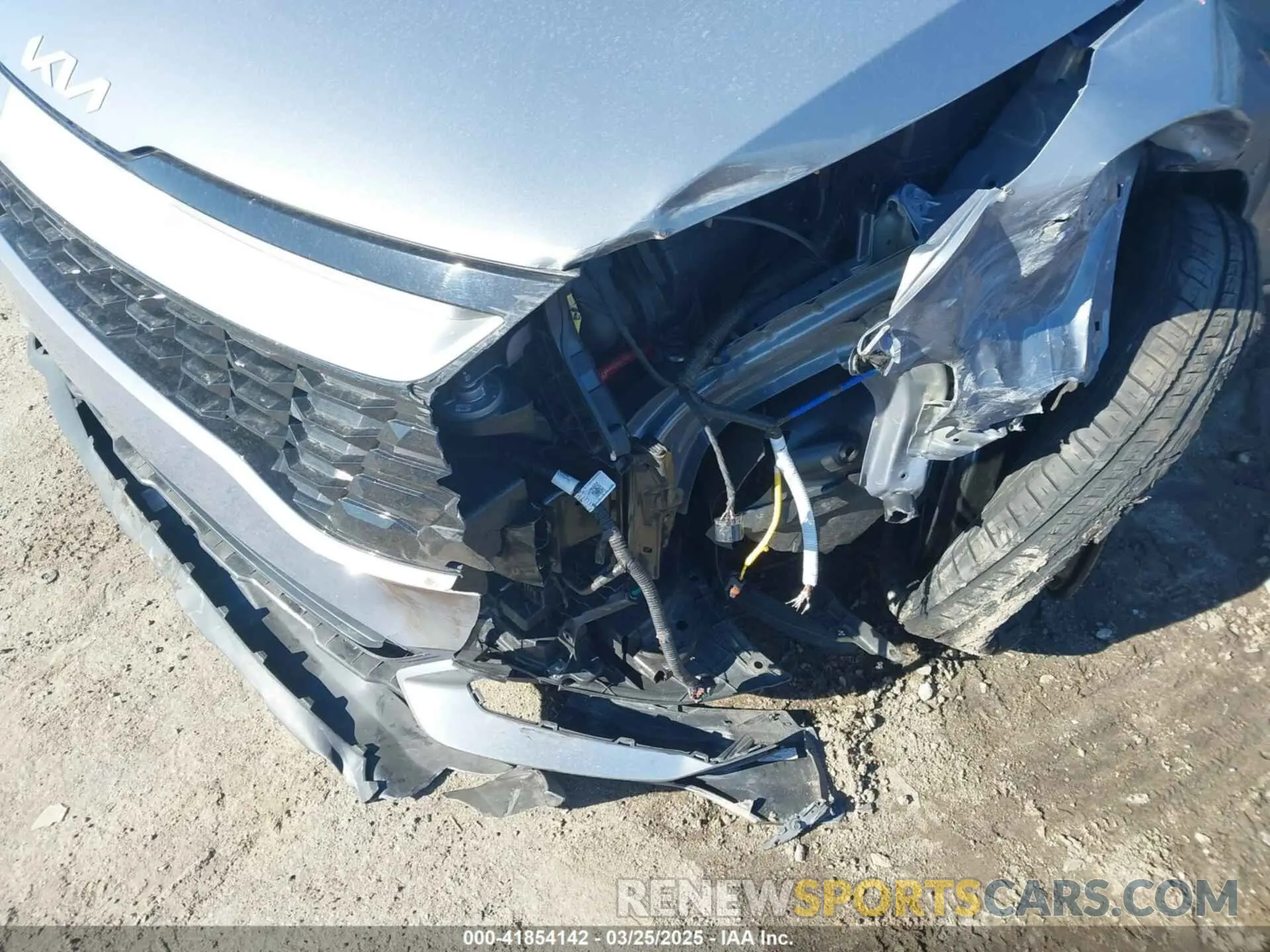 6 fotografías del automóvil dañado 5XYK33AF6PG103481 KIA SPORTAGE 2023