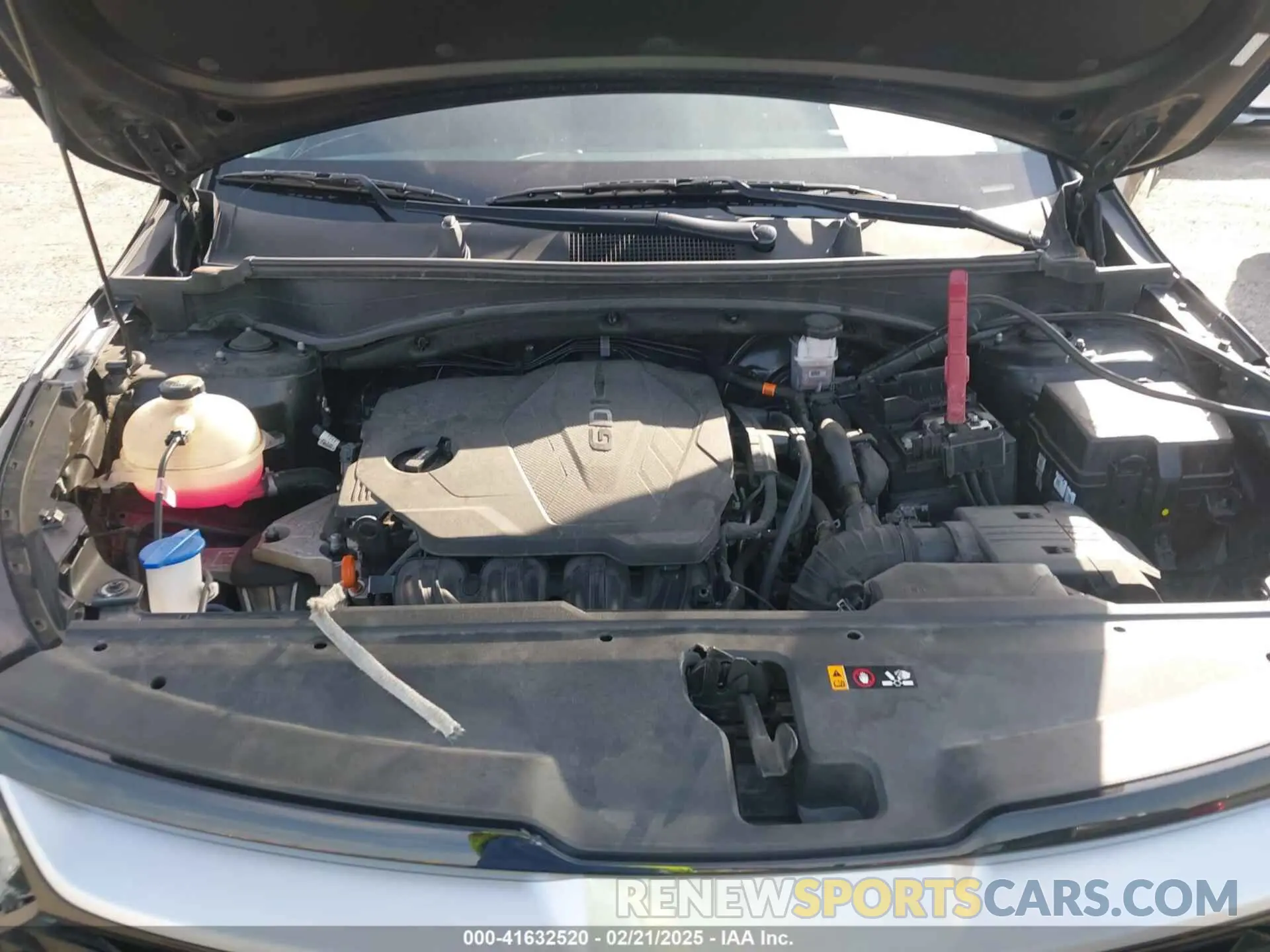 10 fotografías del automóvil dañado 5XYK33AF6PG110124 KIA SPORTAGE 2023