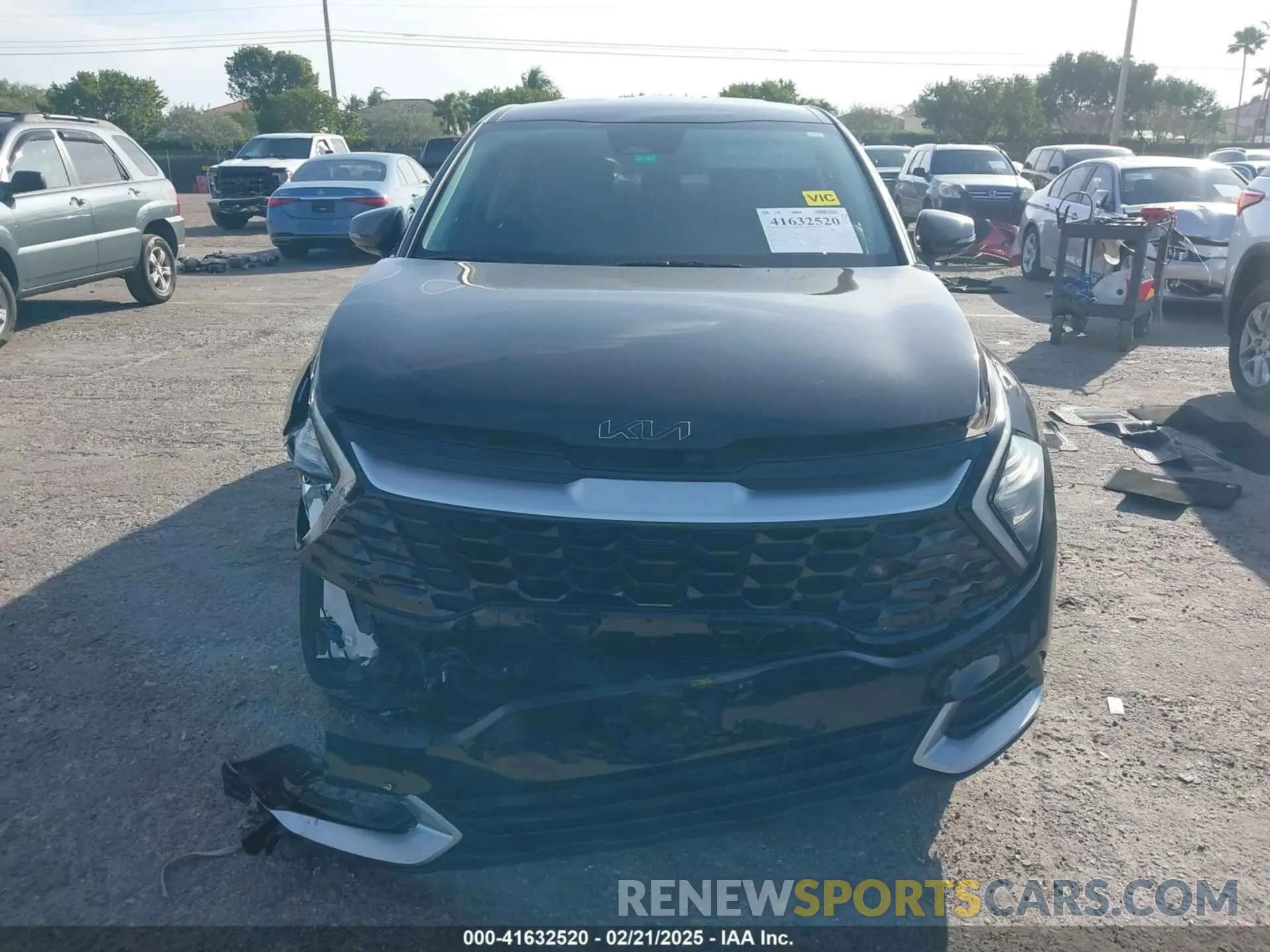 12 fotografías del automóvil dañado 5XYK33AF6PG110124 KIA SPORTAGE 2023