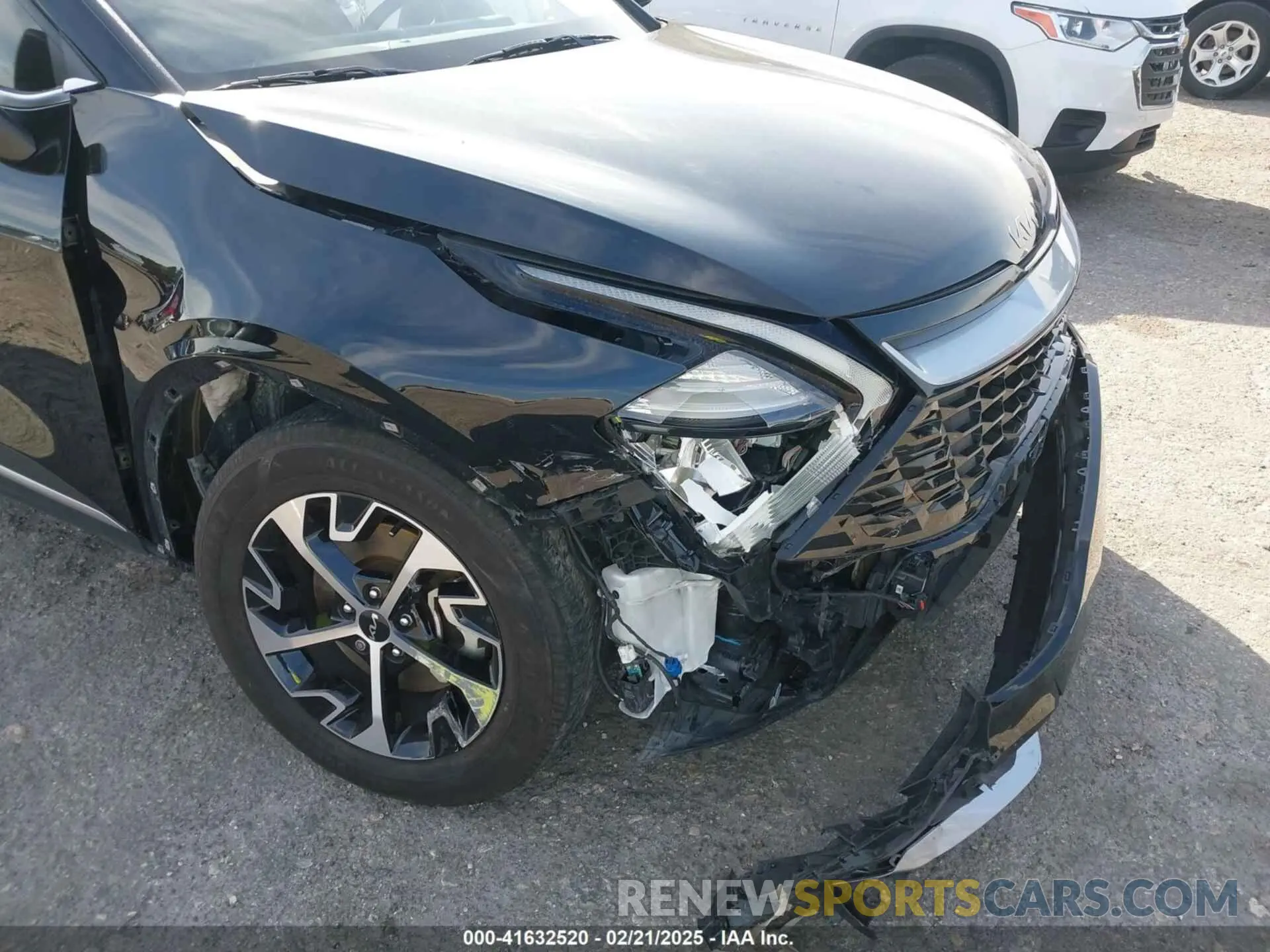 6 fotografías del automóvil dañado 5XYK33AF6PG110124 KIA SPORTAGE 2023