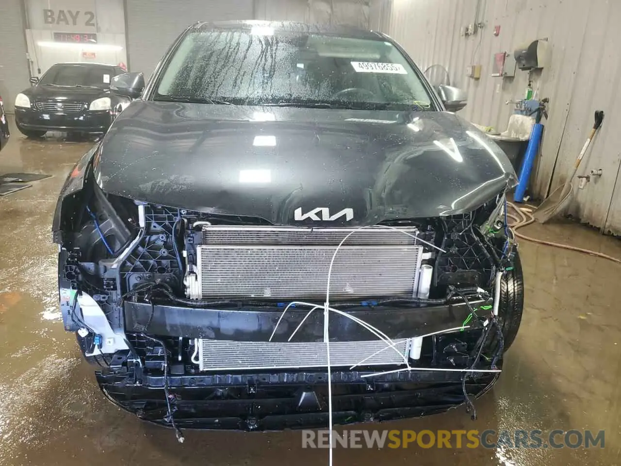 5 fotografías del automóvil dañado 5XYK33AF7PG124551 KIA SPORTAGE 2023