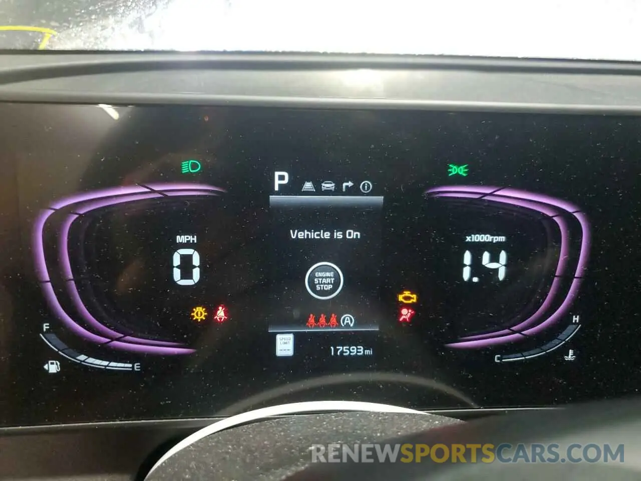 9 fotografías del automóvil dañado 5XYK33AF7PG124551 KIA SPORTAGE 2023