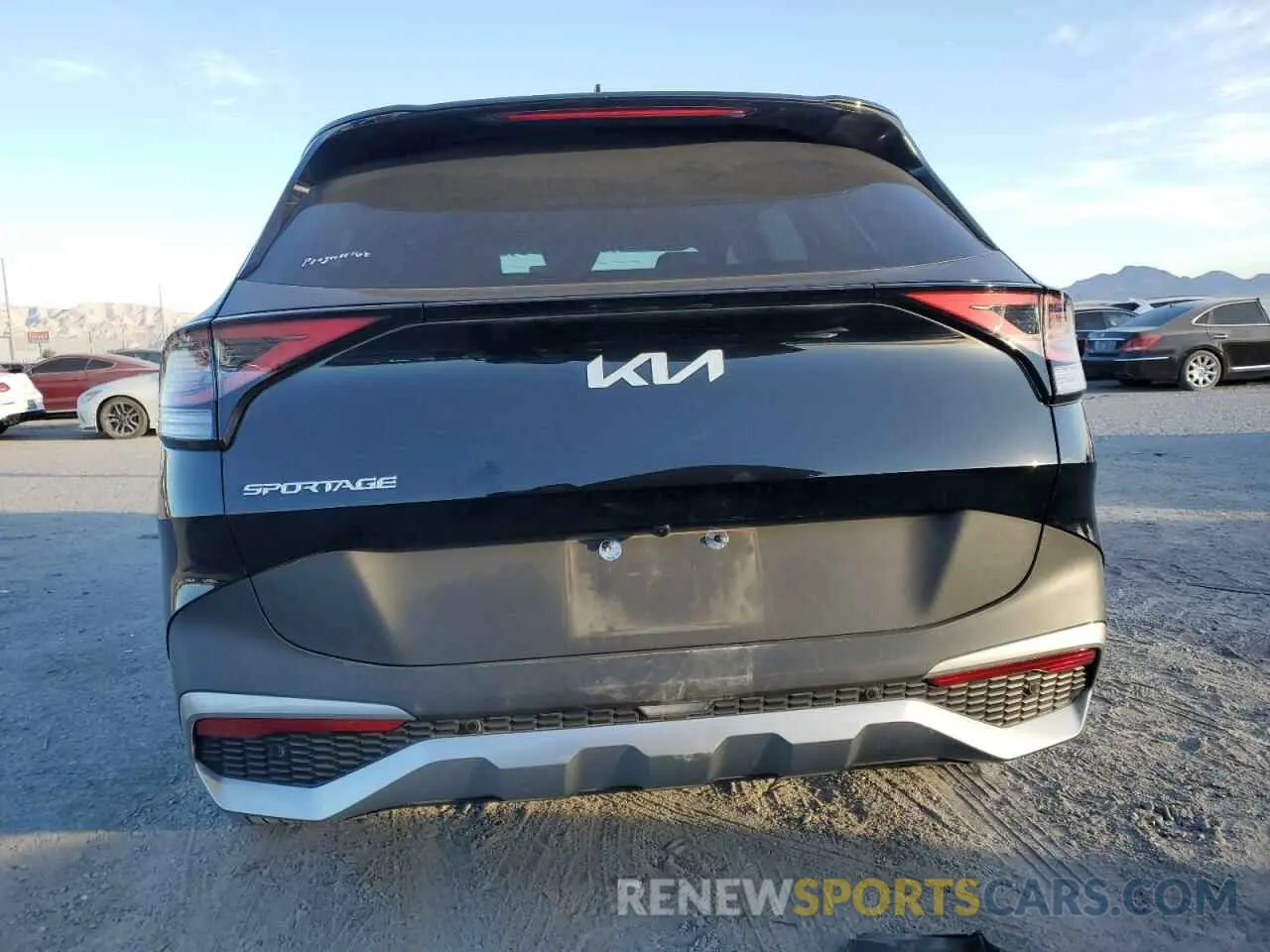 6 fotografías del automóvil dañado 5XYK33AF8PG009330 KIA SPORTAGE 2023