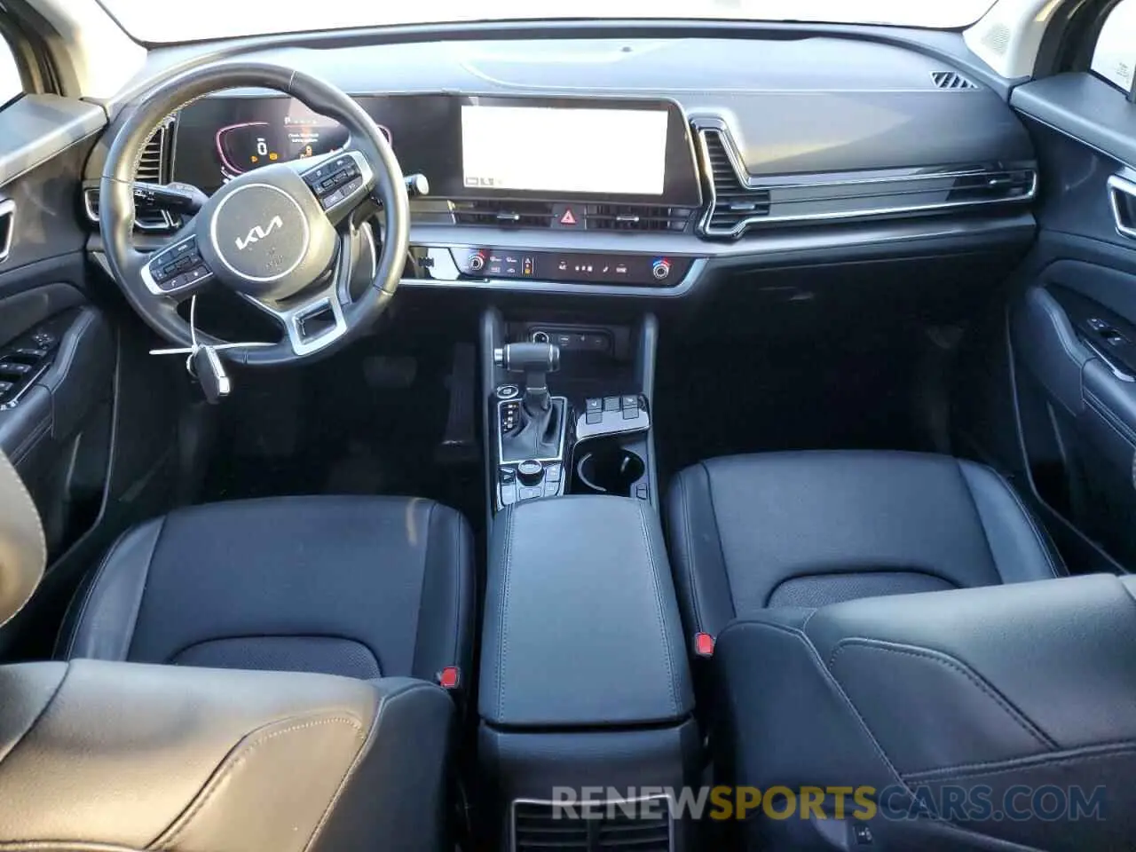 8 fotografías del automóvil dañado 5XYK33AF8PG009330 KIA SPORTAGE 2023