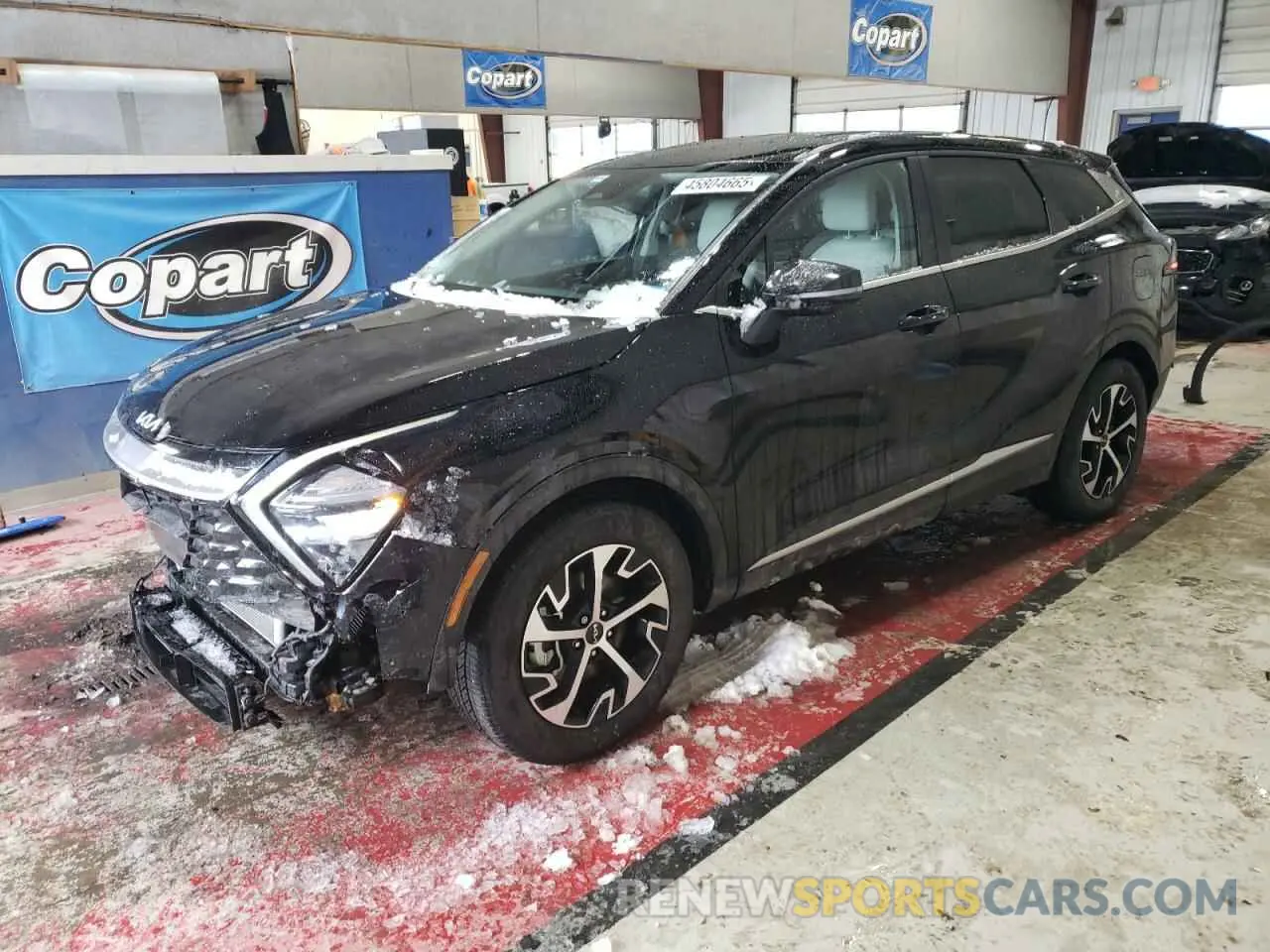 1 fotografías del automóvil dañado 5XYK33AF8PG028332 KIA SPORTAGE 2023