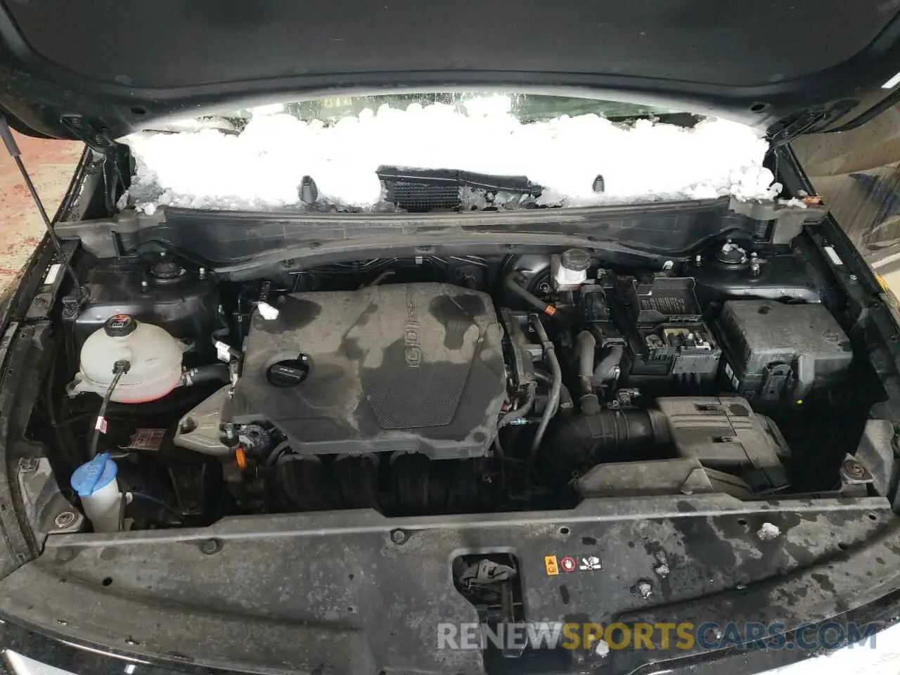 14 fotografías del automóvil dañado 5XYK33AF8PG028332 KIA SPORTAGE 2023