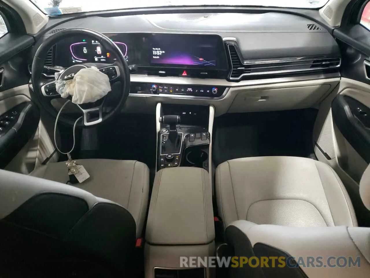 8 fotografías del automóvil dañado 5XYK33AF8PG028332 KIA SPORTAGE 2023