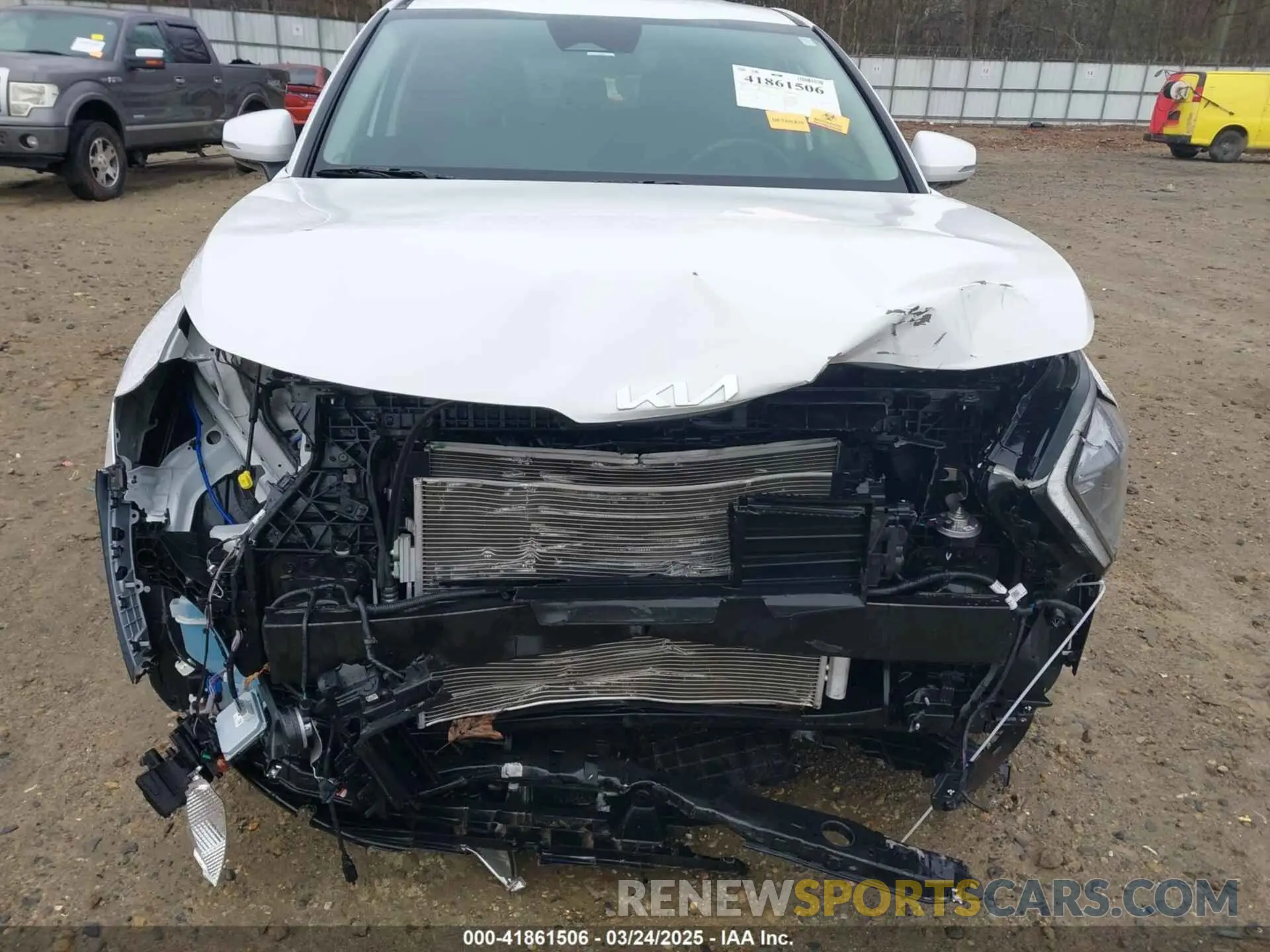6 fotografías del automóvil dañado 5XYK33AF8PG058690 KIA SPORTAGE 2023