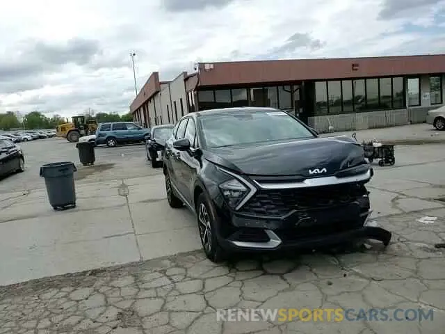 14 fotografías del automóvil dañado 5XYK33AF8PG076753 KIA SPORTAGE 2023
