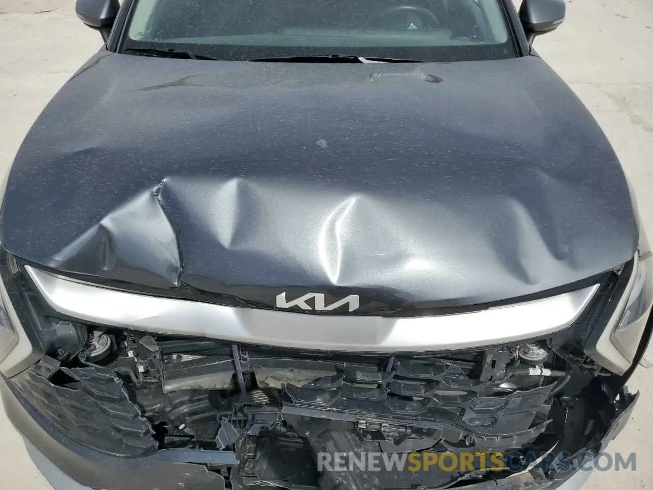 14 fotografías del automóvil dañado 5XYK33AF8PG100436 KIA SPORTAGE 2023