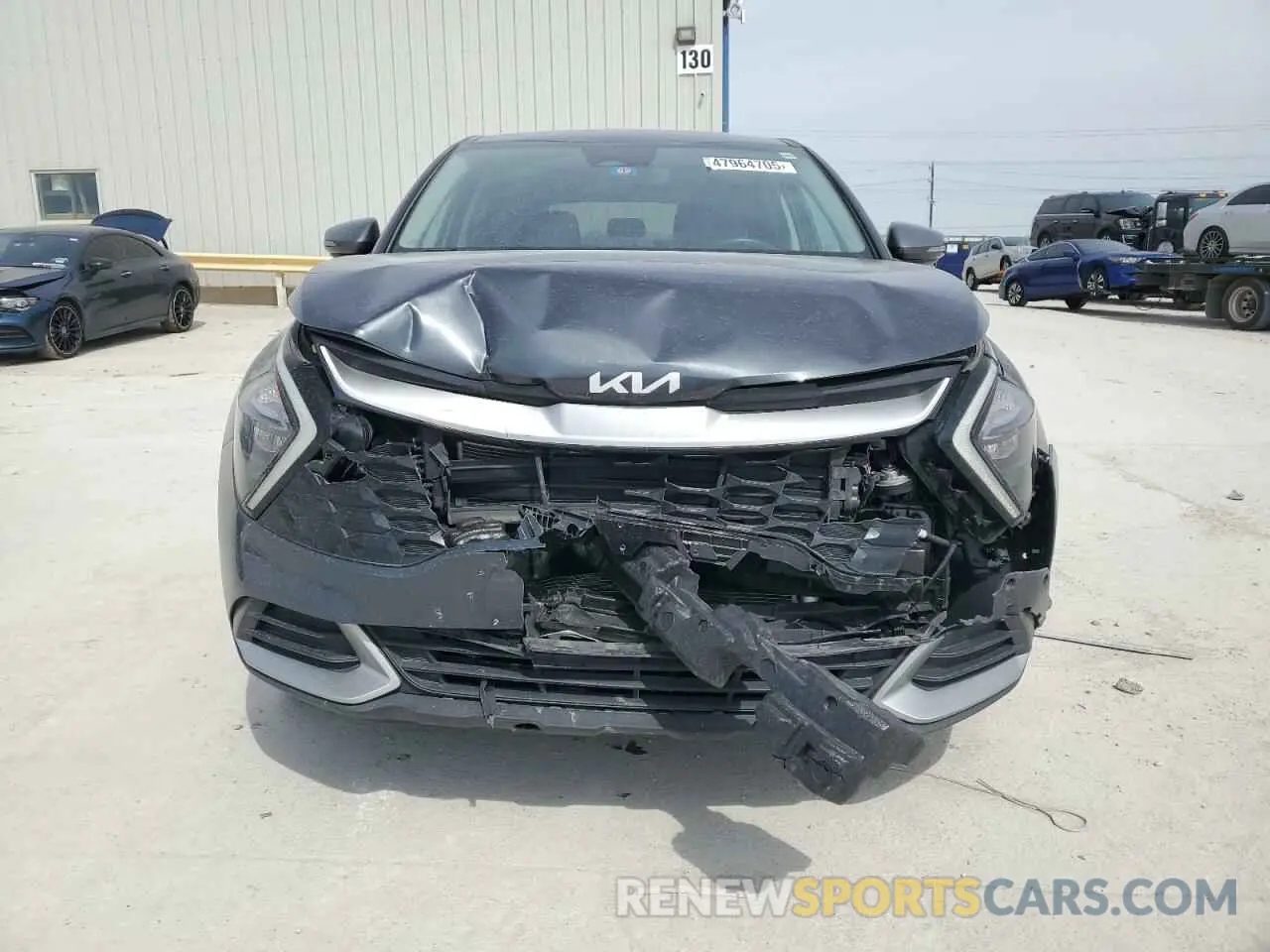 5 fotografías del automóvil dañado 5XYK33AF8PG100436 KIA SPORTAGE 2023