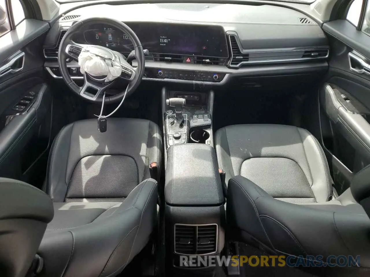 8 fotografías del automóvil dañado 5XYK33AF8PG100436 KIA SPORTAGE 2023