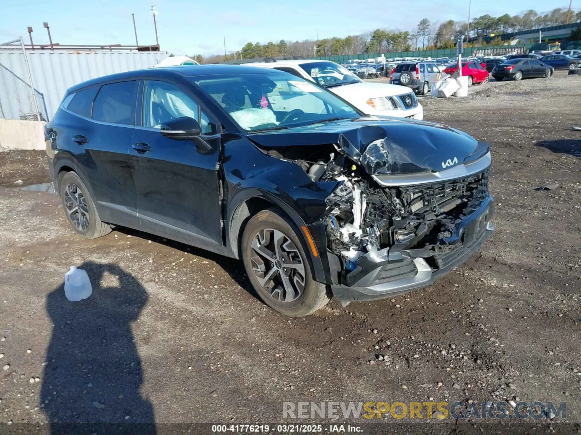 1 fotografías del automóvil dañado 5XYK33AF9PG032180 KIA SPORTAGE 2023