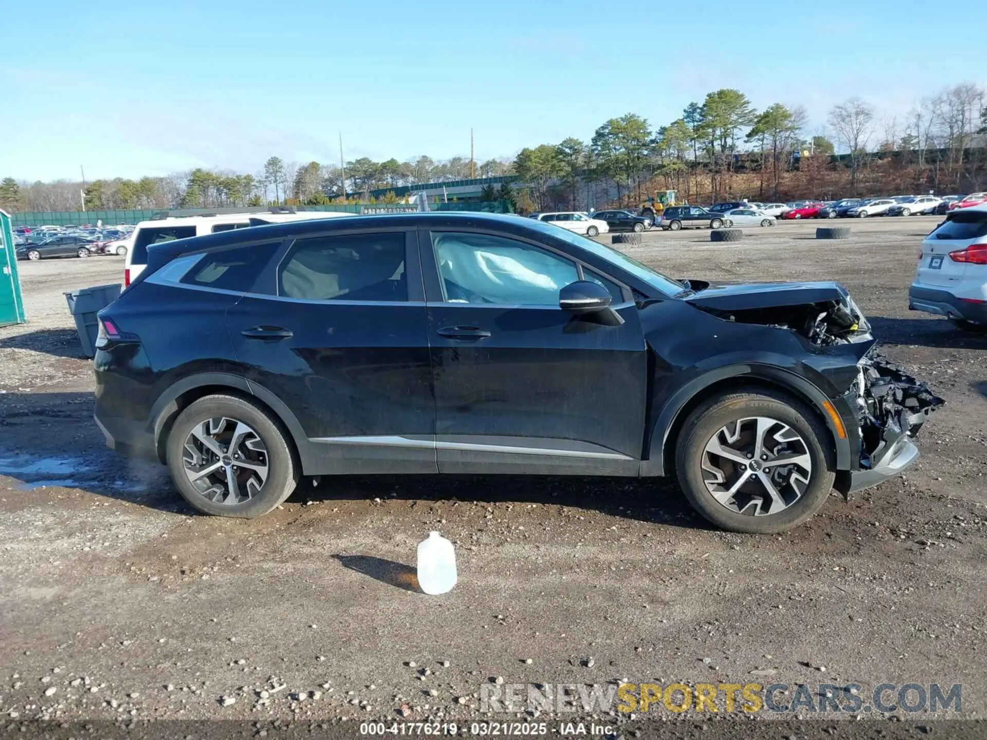 13 fotografías del automóvil dañado 5XYK33AF9PG032180 KIA SPORTAGE 2023