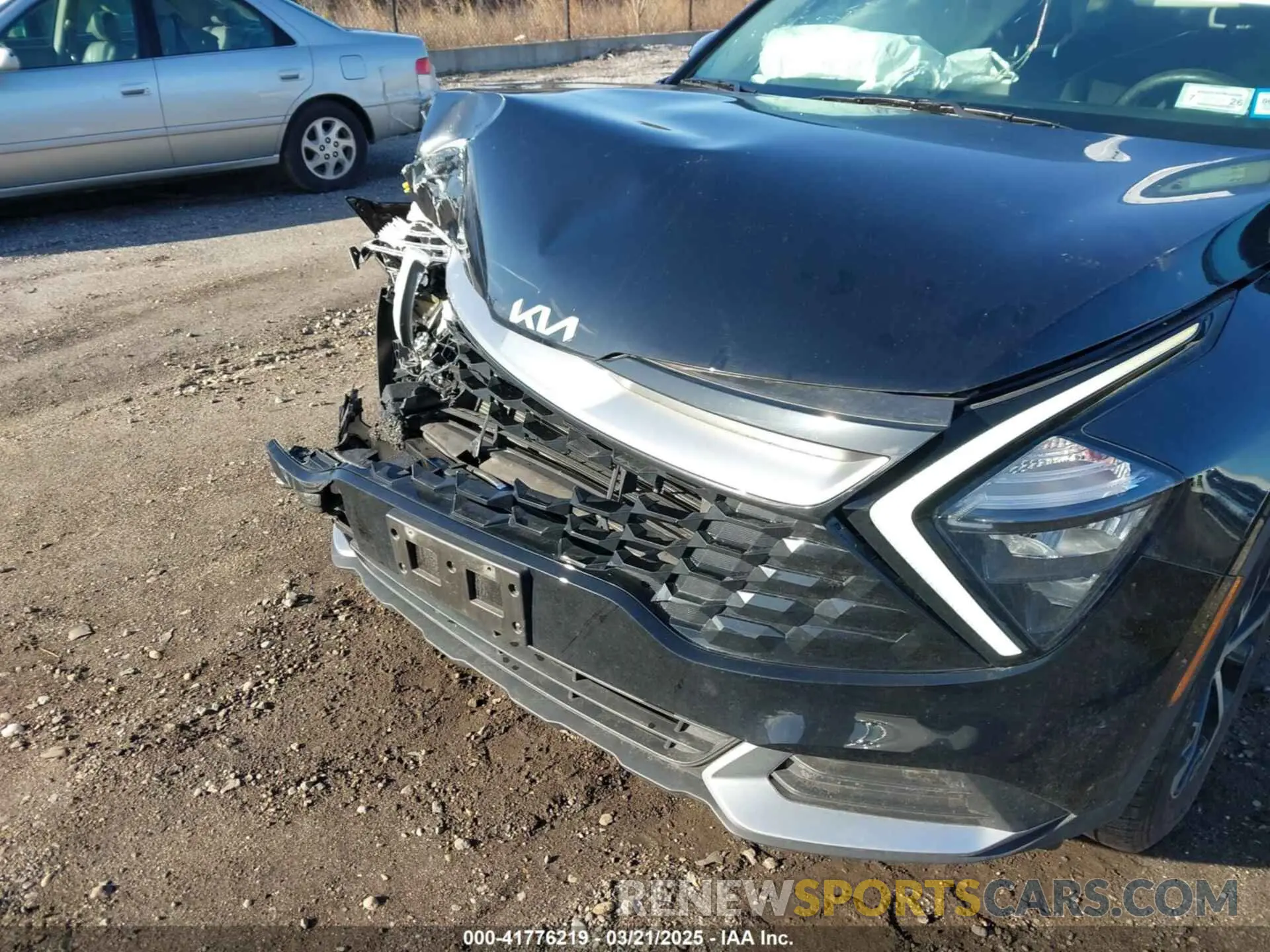 18 fotografías del automóvil dañado 5XYK33AF9PG032180 KIA SPORTAGE 2023