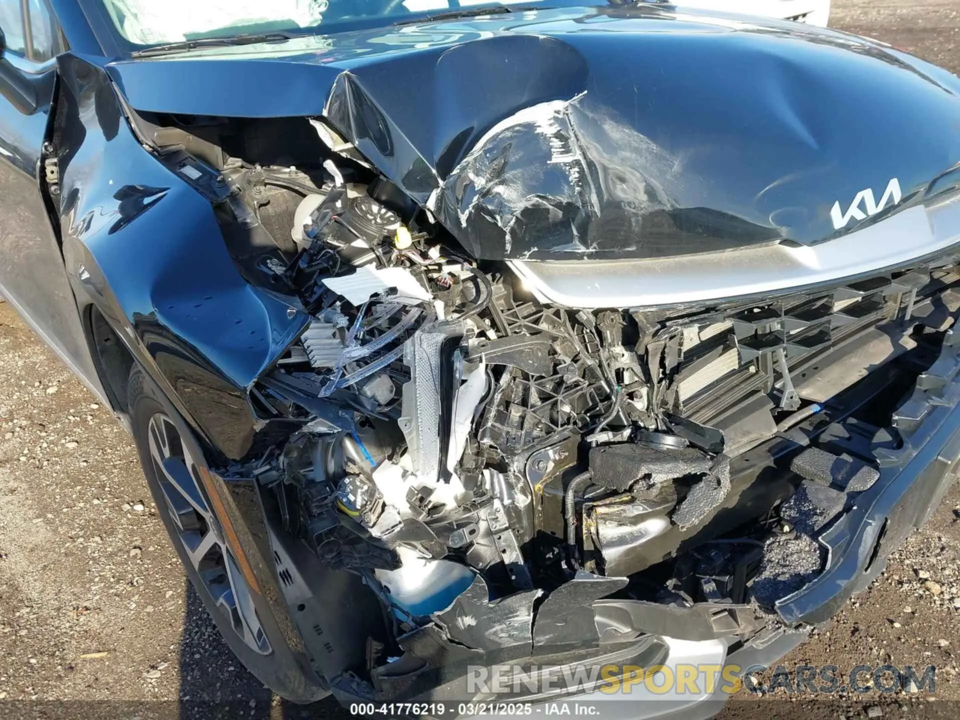 6 fotografías del automóvil dañado 5XYK33AF9PG032180 KIA SPORTAGE 2023