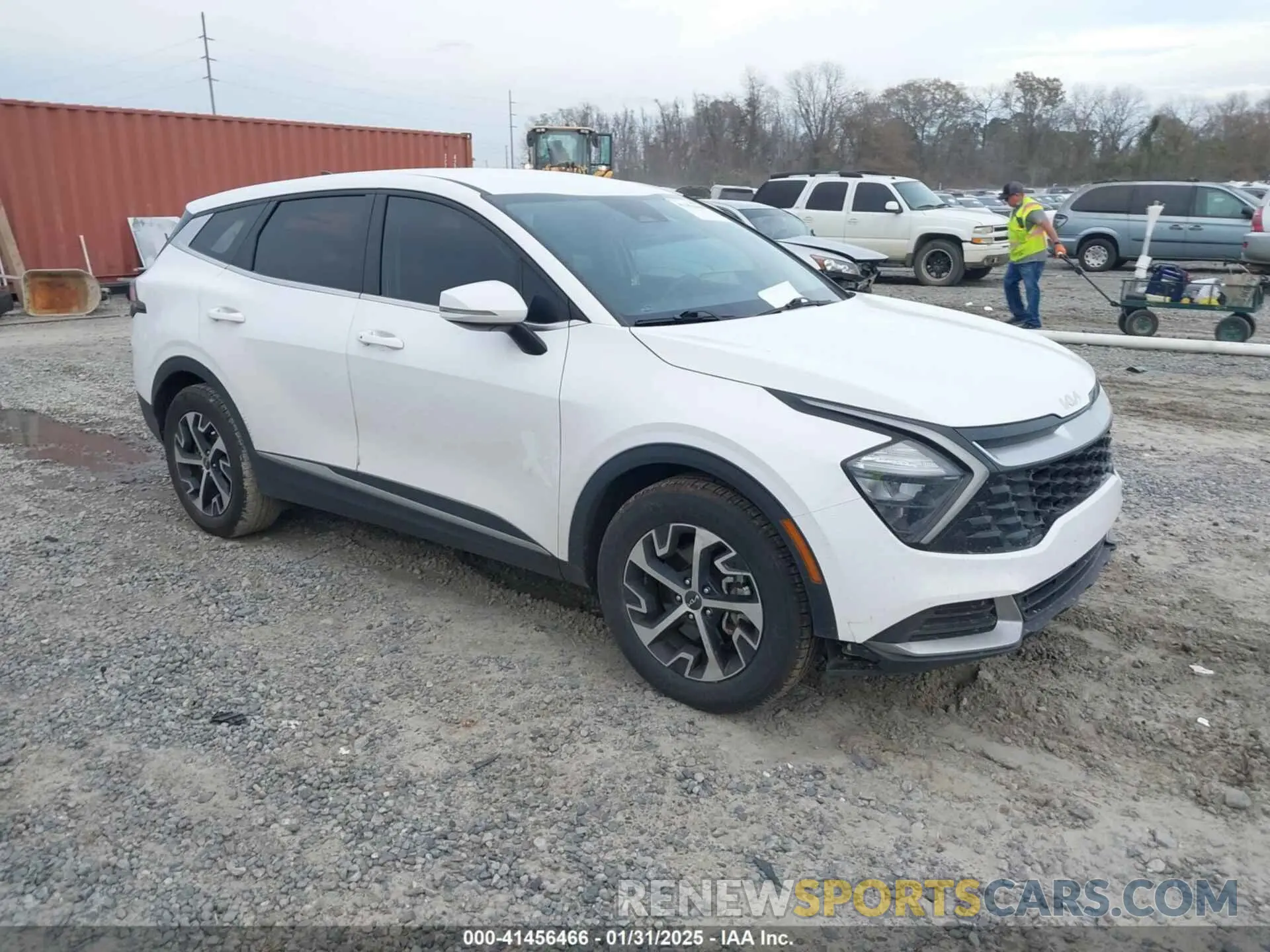 1 fotografías del automóvil dañado 5XYK33AF9PG042756 KIA SPORTAGE 2023