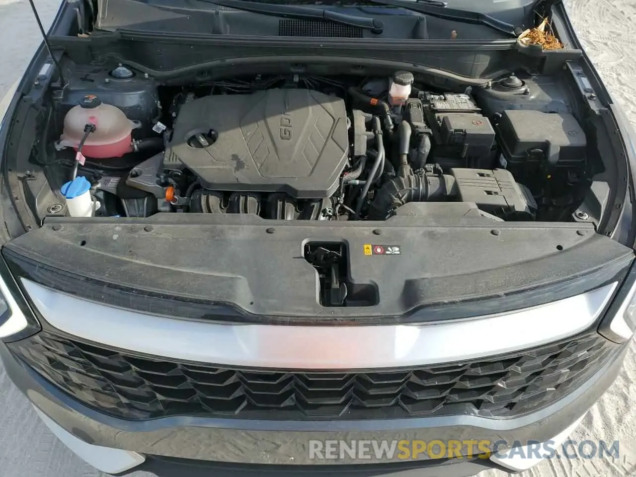 12 fotografías del automóvil dañado 5XYK33AF9PG067172 KIA SPORTAGE 2023