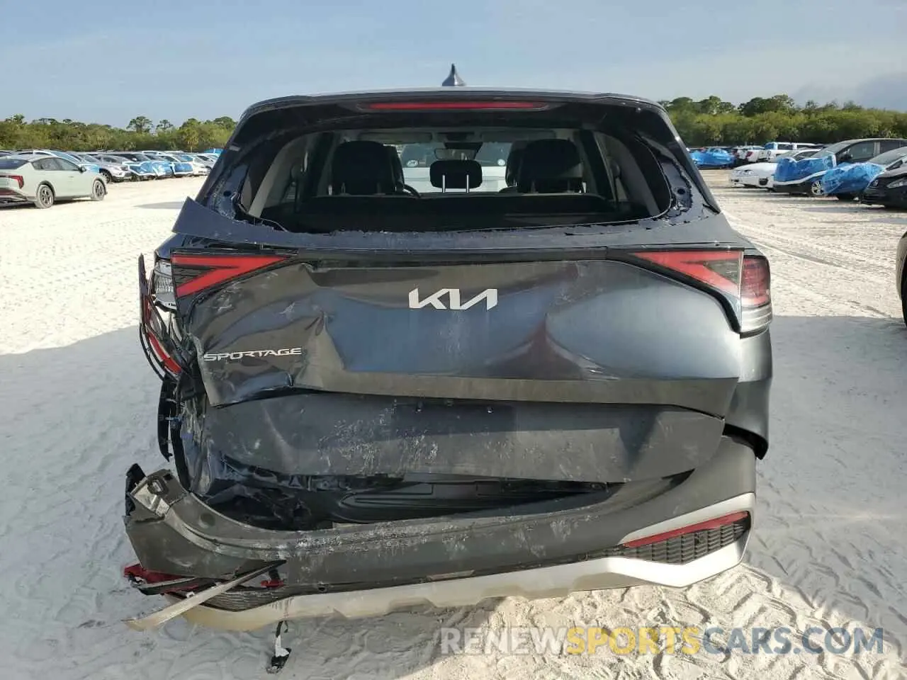 6 fotografías del automóvil dañado 5XYK33AF9PG067172 KIA SPORTAGE 2023