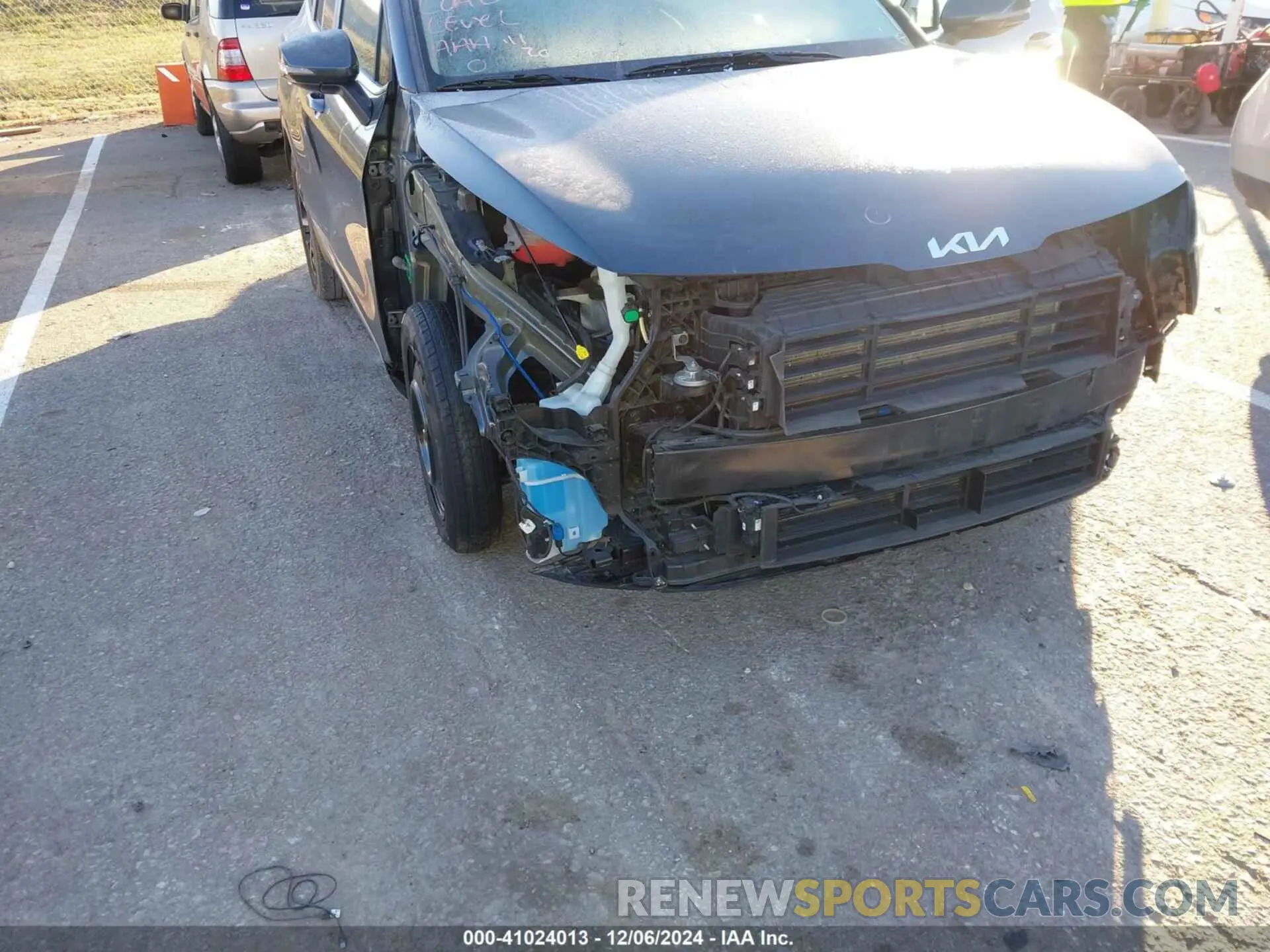 6 fotografías del automóvil dañado 5XYK33AF9PG083713 KIA SPORTAGE 2023