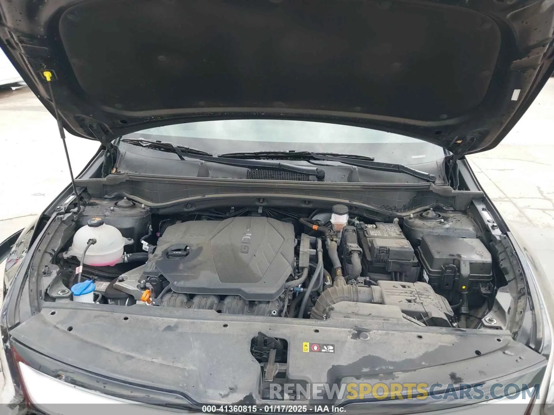 10 fotografías del automóvil dañado 5XYK33AF9PG113180 KIA SPORTAGE 2023
