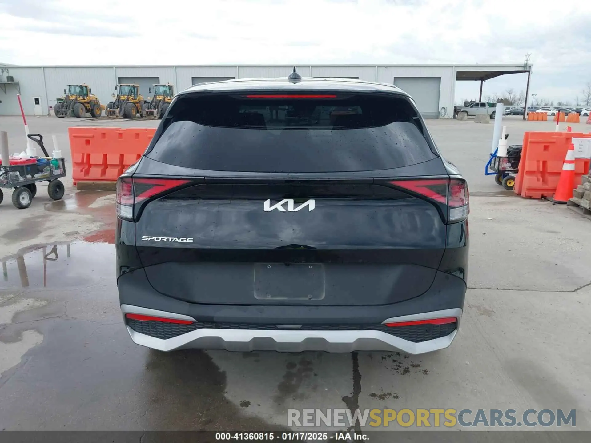 16 fotografías del automóvil dañado 5XYK33AF9PG113180 KIA SPORTAGE 2023
