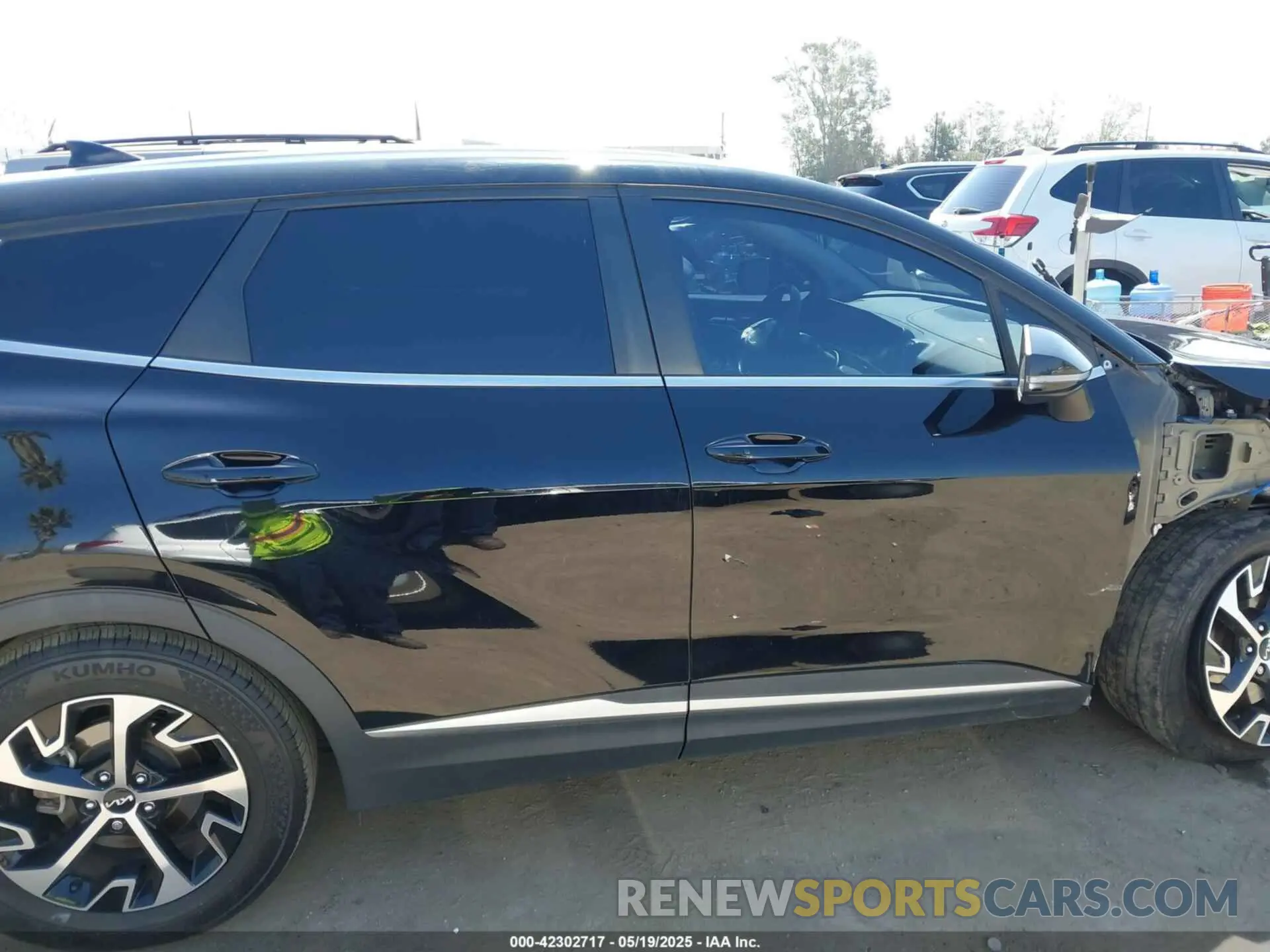 14 fotografías del automóvil dañado 5XYK33AFXPG022435 KIA SPORTAGE 2023