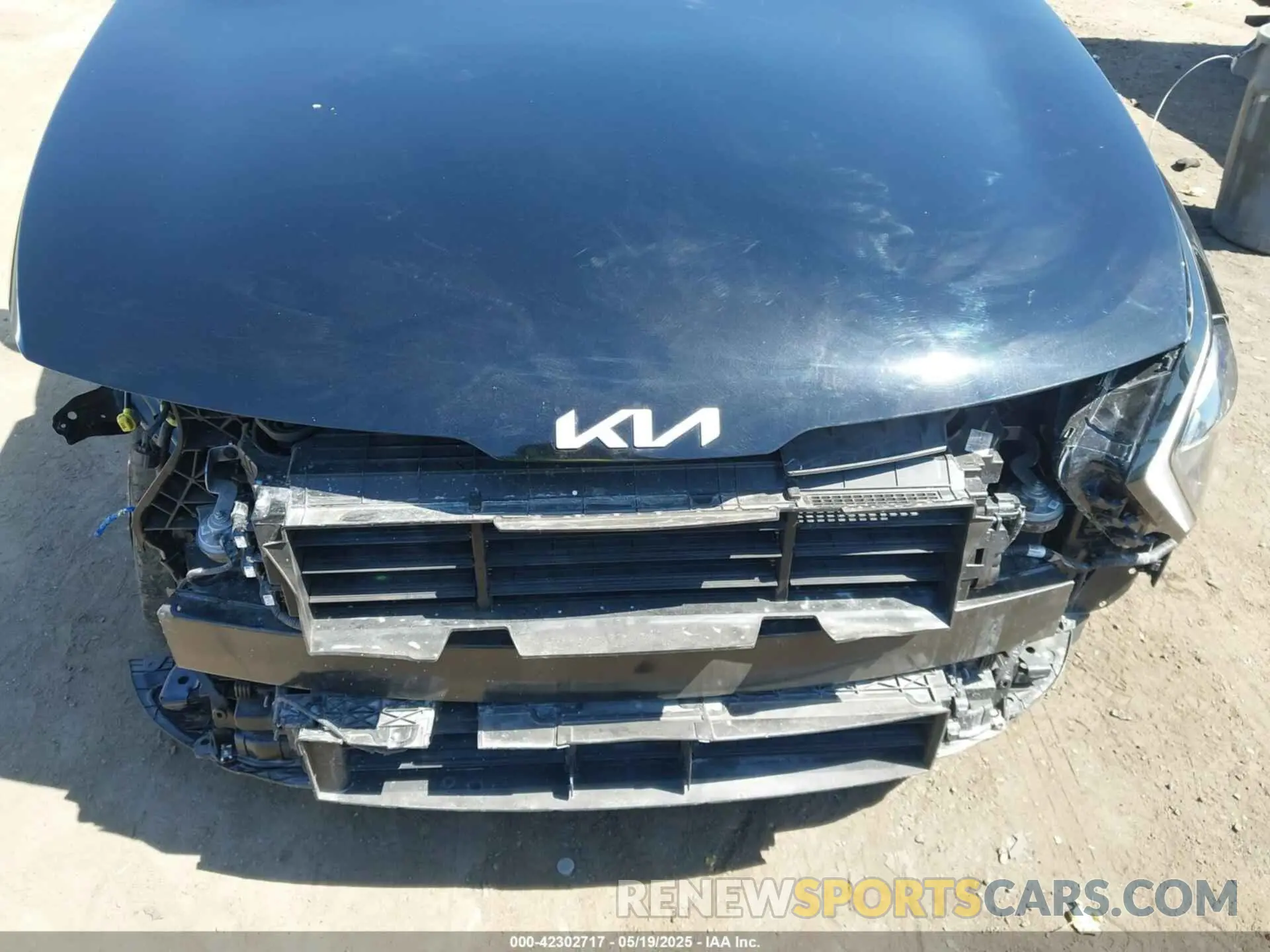 6 fotografías del automóvil dañado 5XYK33AFXPG022435 KIA SPORTAGE 2023