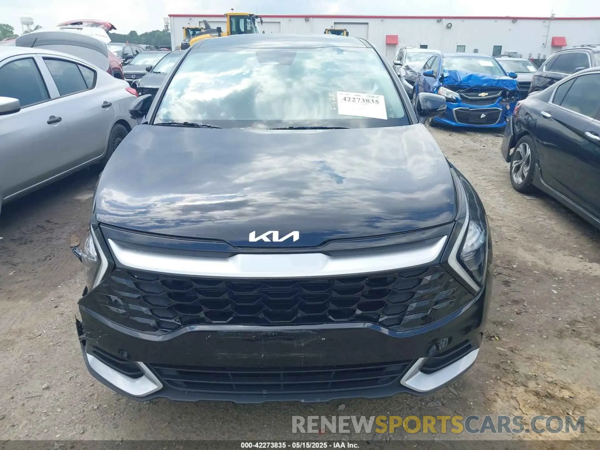 13 fotografías del automóvil dañado 5XYK33AFXPG034973 KIA SPORTAGE 2023