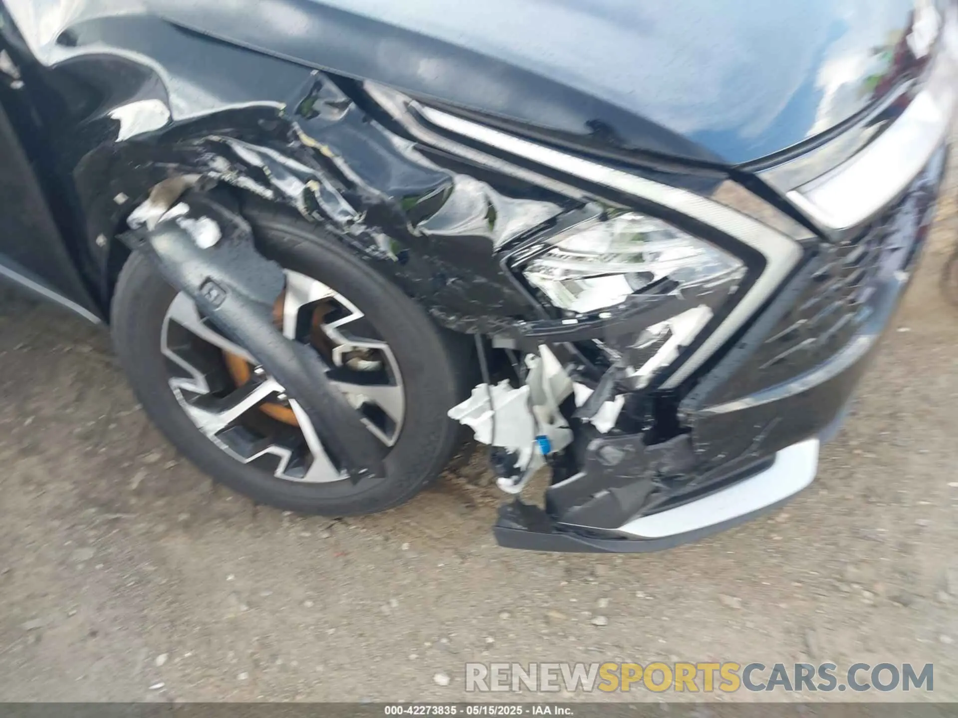 6 fotografías del automóvil dañado 5XYK33AFXPG034973 KIA SPORTAGE 2023