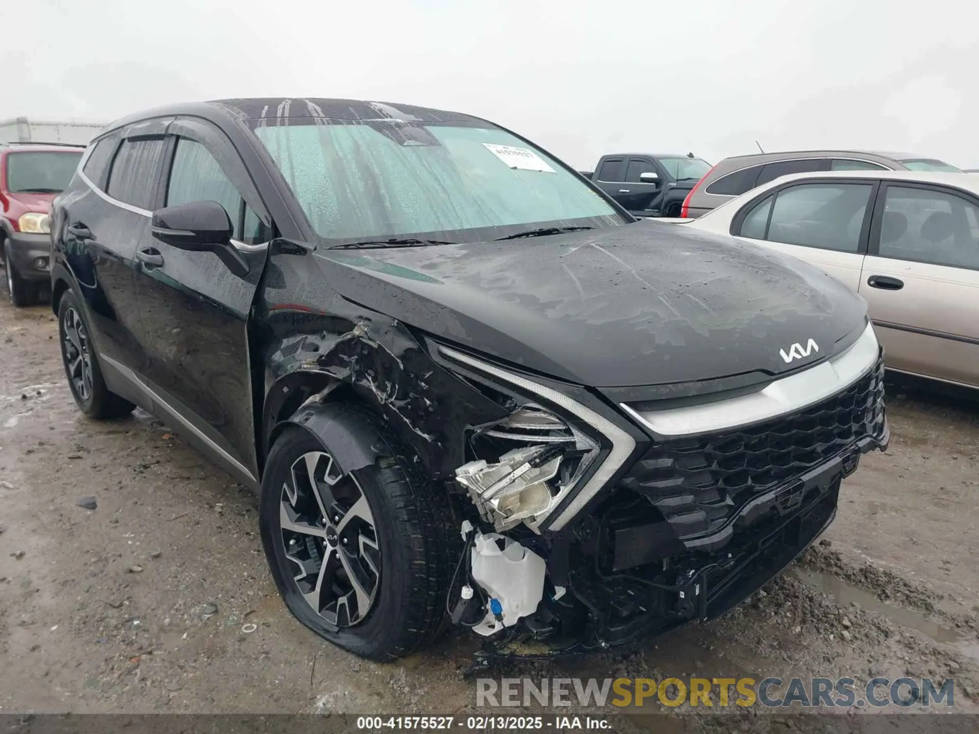 1 fotografías del automóvil dañado 5XYK33AFXPG086037 KIA SPORTAGE 2023