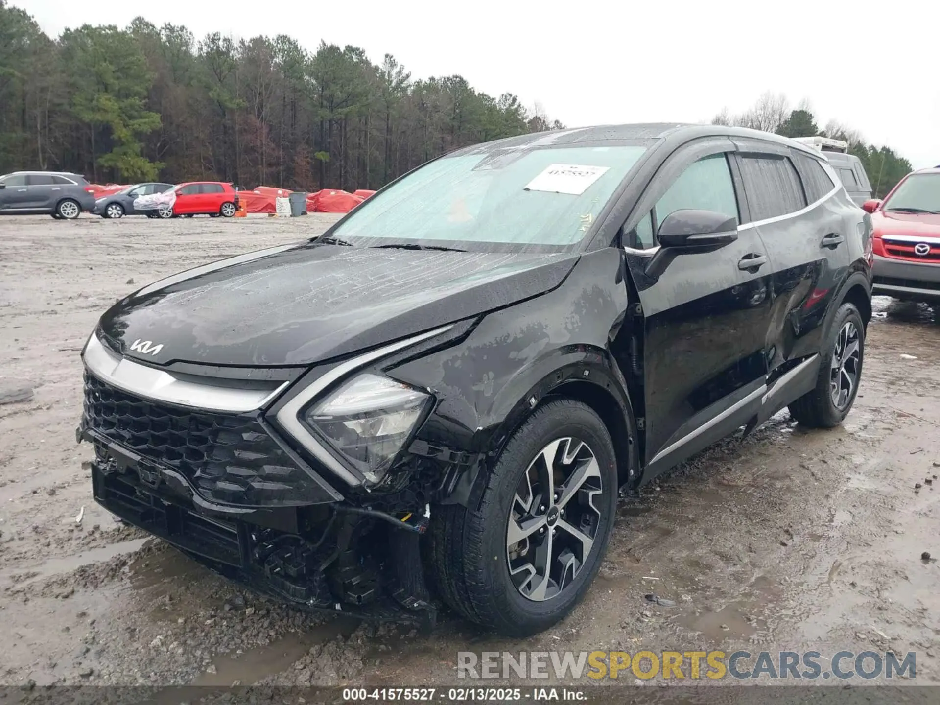 6 fotografías del automóvil dañado 5XYK33AFXPG086037 KIA SPORTAGE 2023