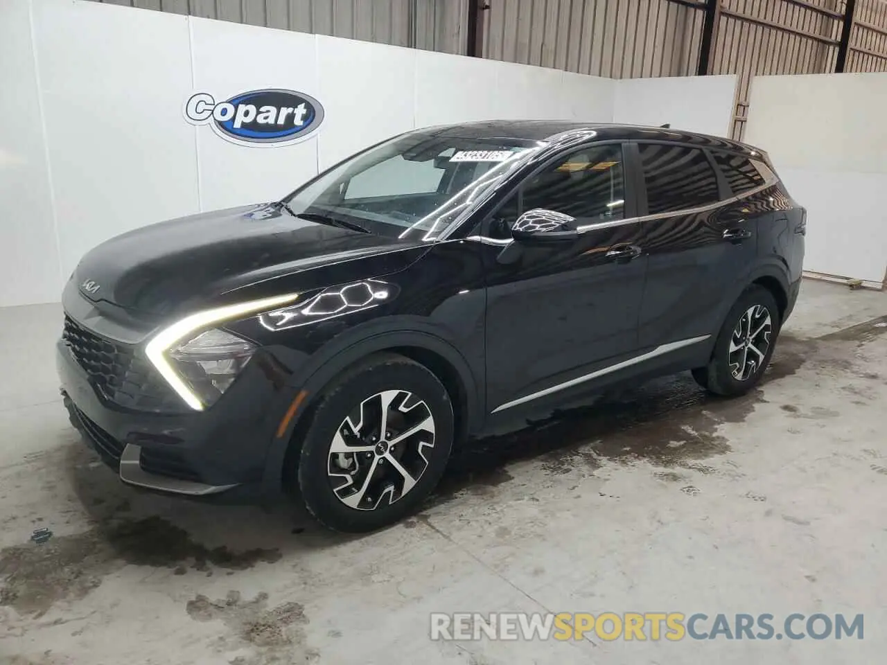 1 fotografías del automóvil dañado 5XYK33AFXPG086488 KIA SPORTAGE 2023