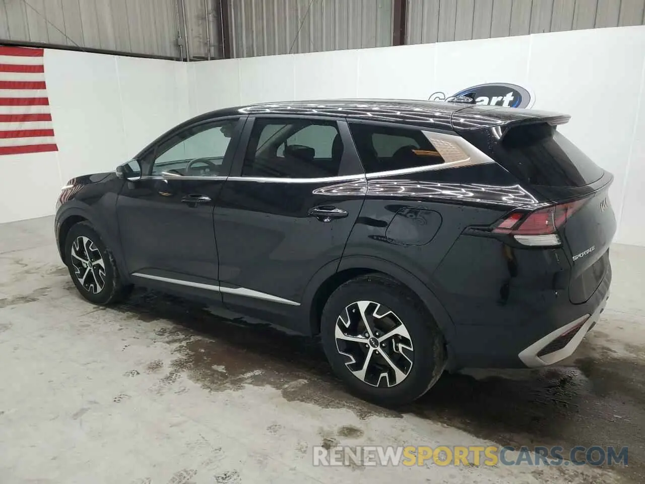 2 fotografías del automóvil dañado 5XYK33AFXPG086488 KIA SPORTAGE 2023