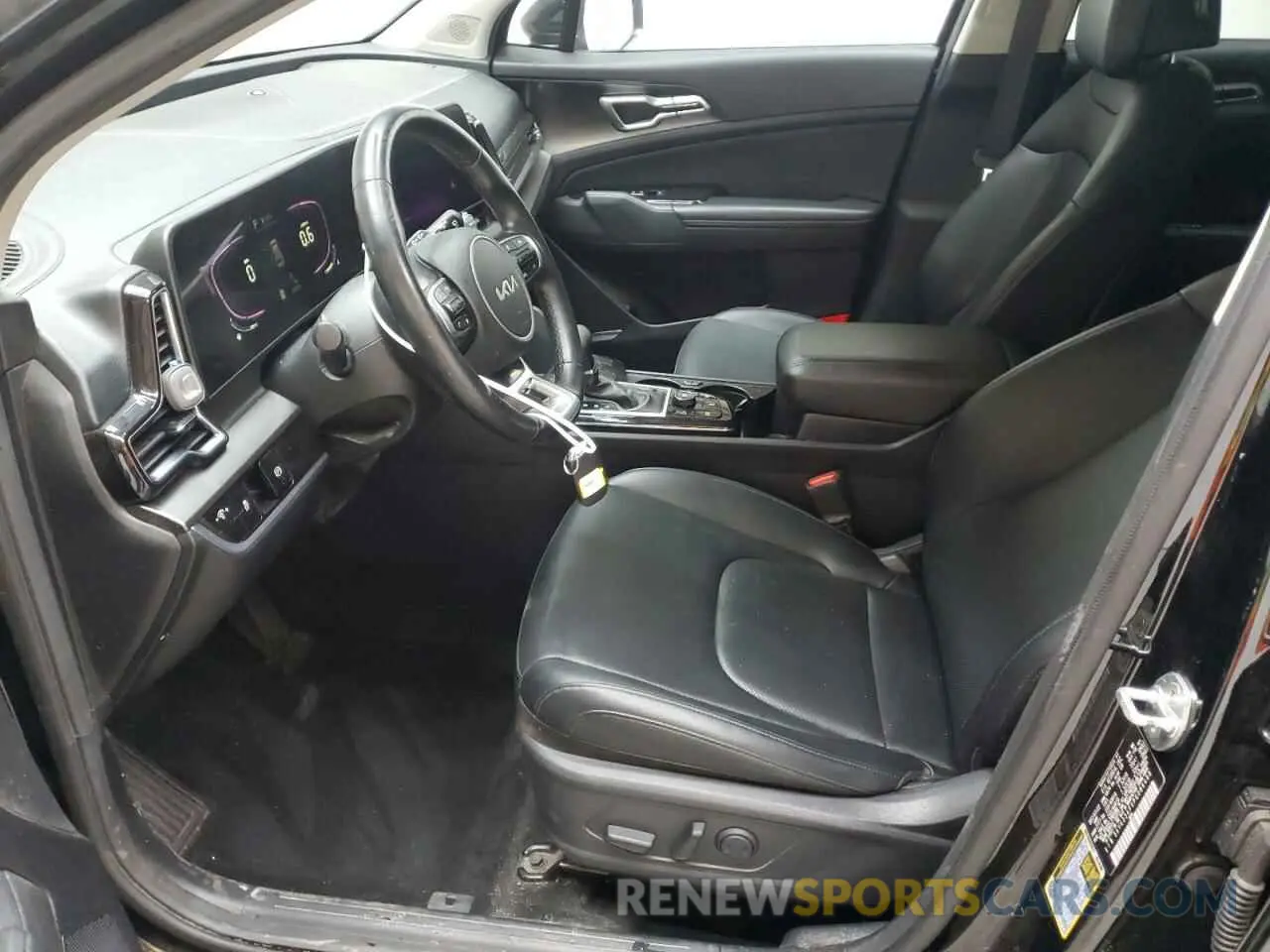 7 fotografías del automóvil dañado 5XYK33AFXPG086488 KIA SPORTAGE 2023