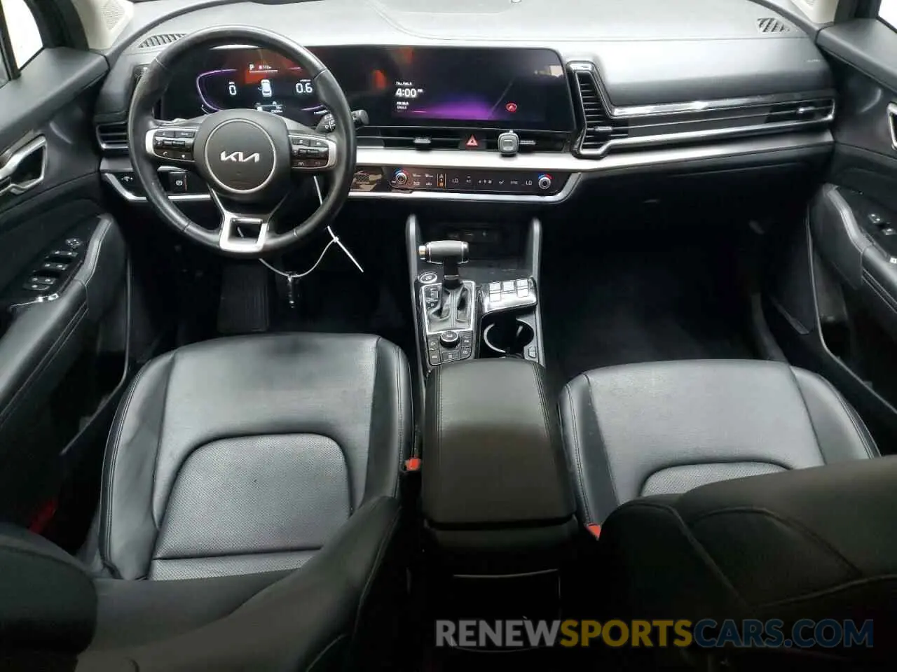 8 fotografías del automóvil dañado 5XYK33AFXPG086488 KIA SPORTAGE 2023