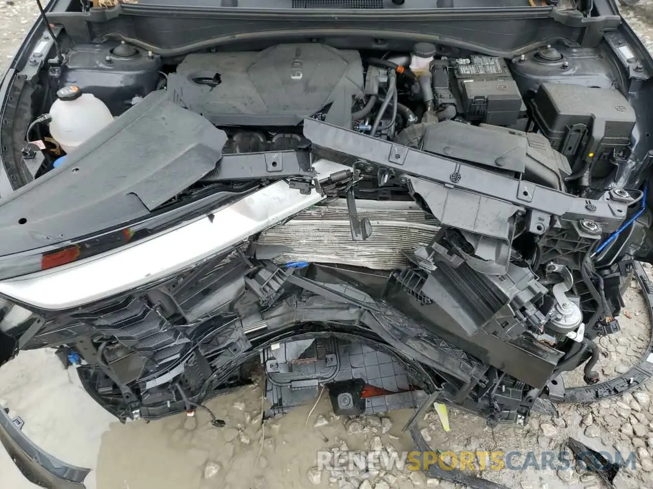 12 fotografías del automóvil dañado 5XYK33AFXPG097474 KIA SPORTAGE 2023