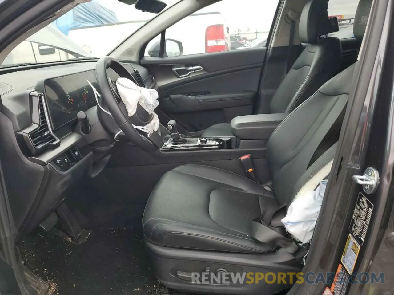7 fotografías del automóvil dañado 5XYK33AFXPG097474 KIA SPORTAGE 2023
