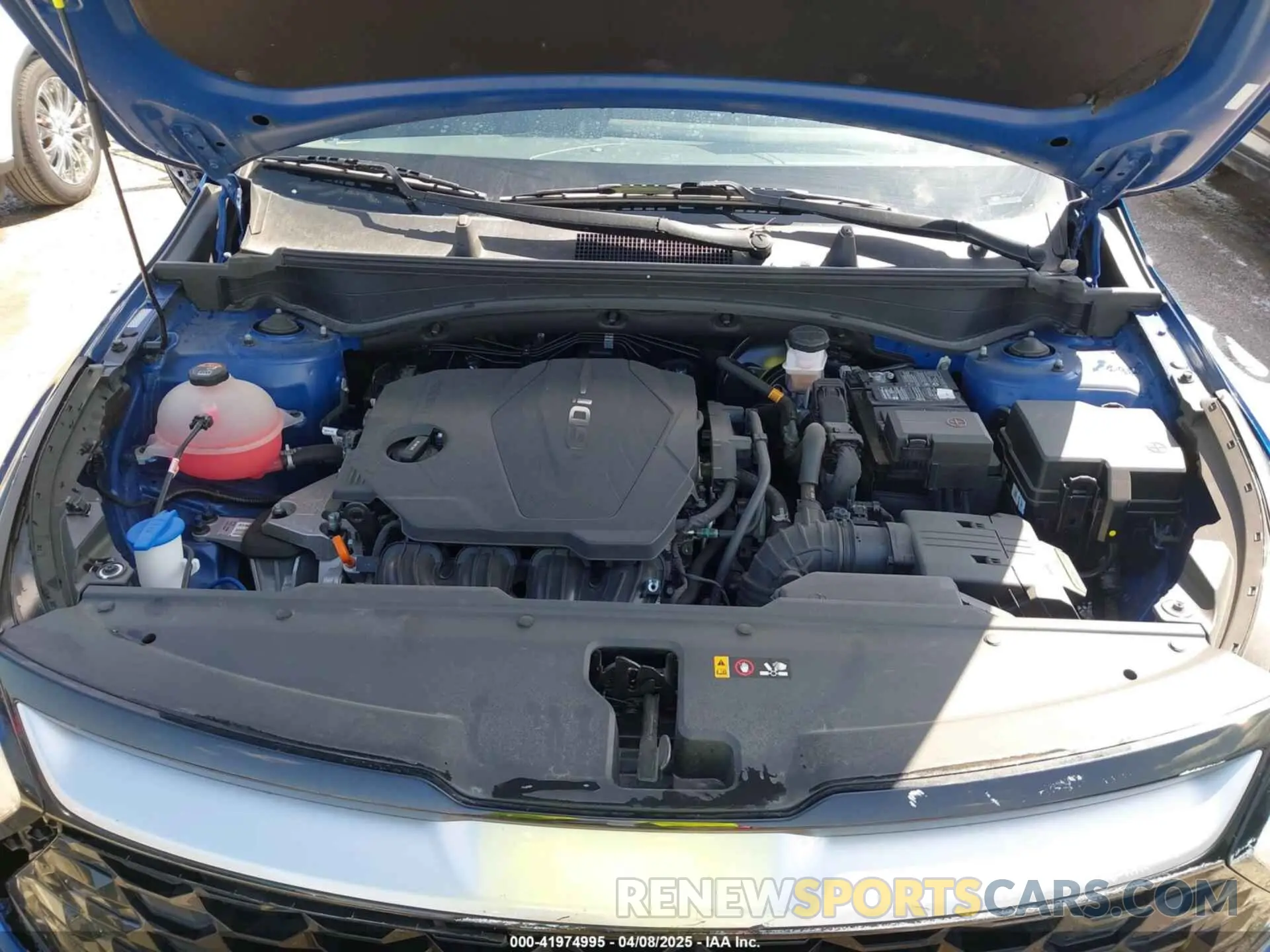 10 fotografías del automóvil dañado 5XYK3CAF0PG002047 KIA SPORTAGE 2023
